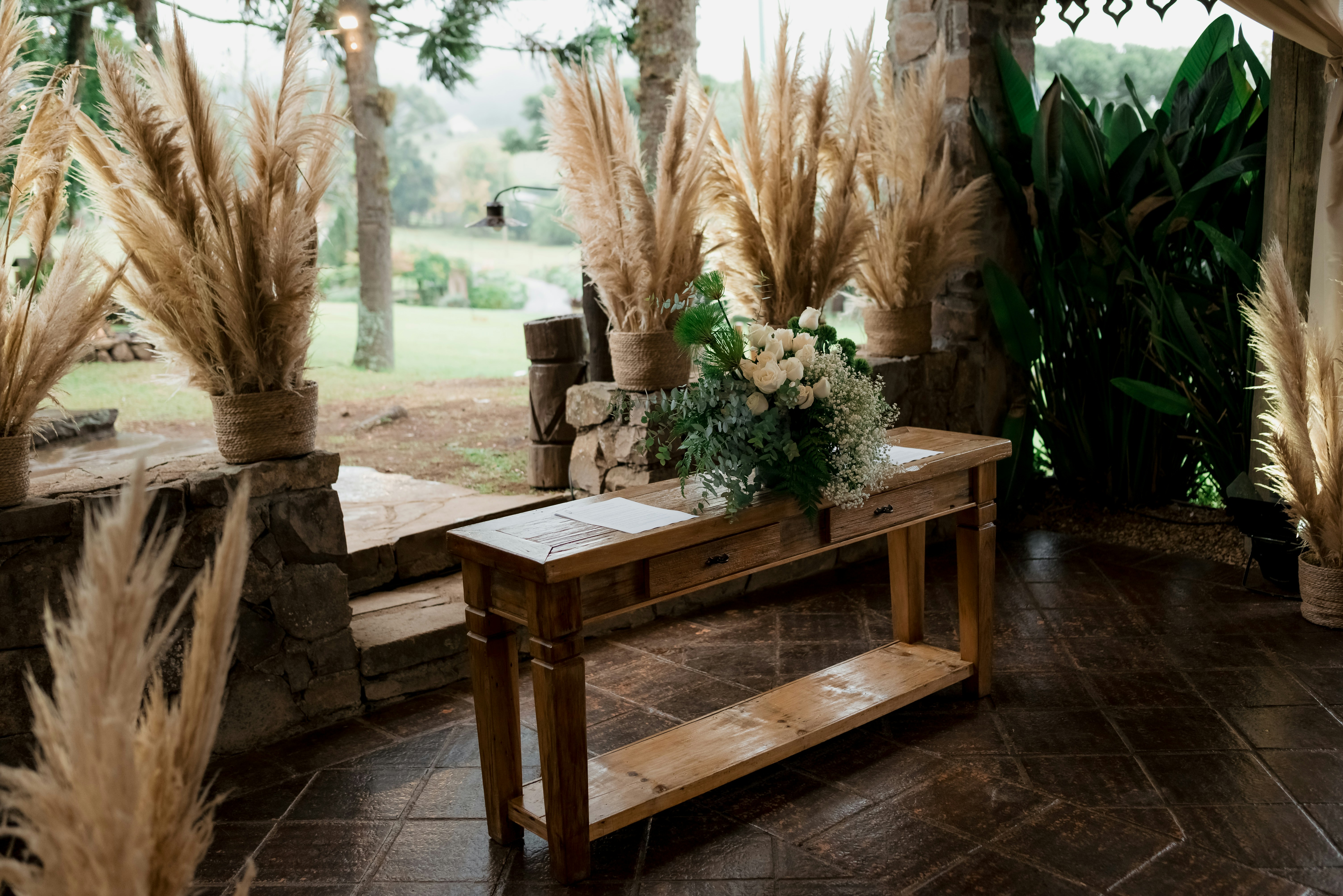 flower venue decor