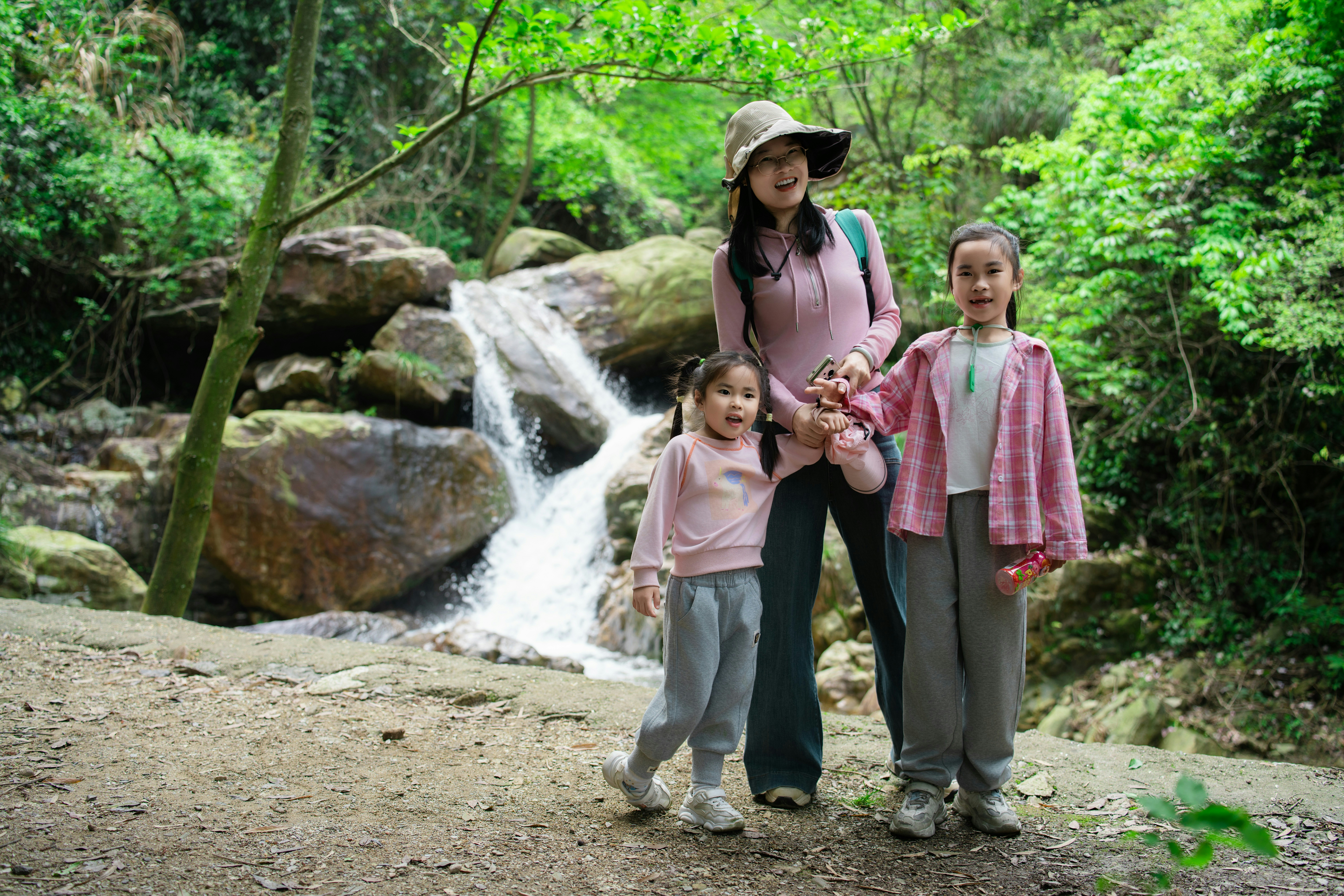 family outdoor nature