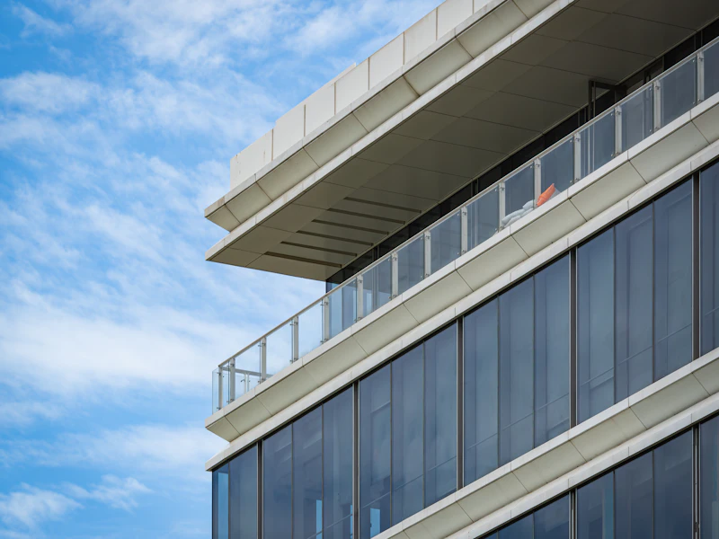 Composite panel building cladding