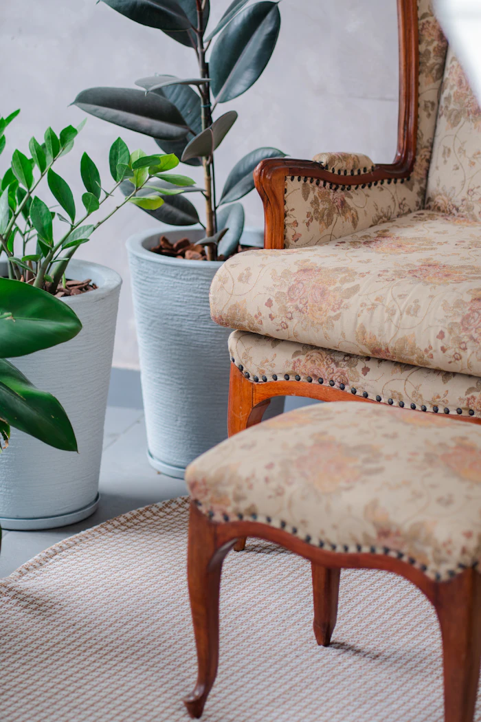 Higienização de chaise e puffs