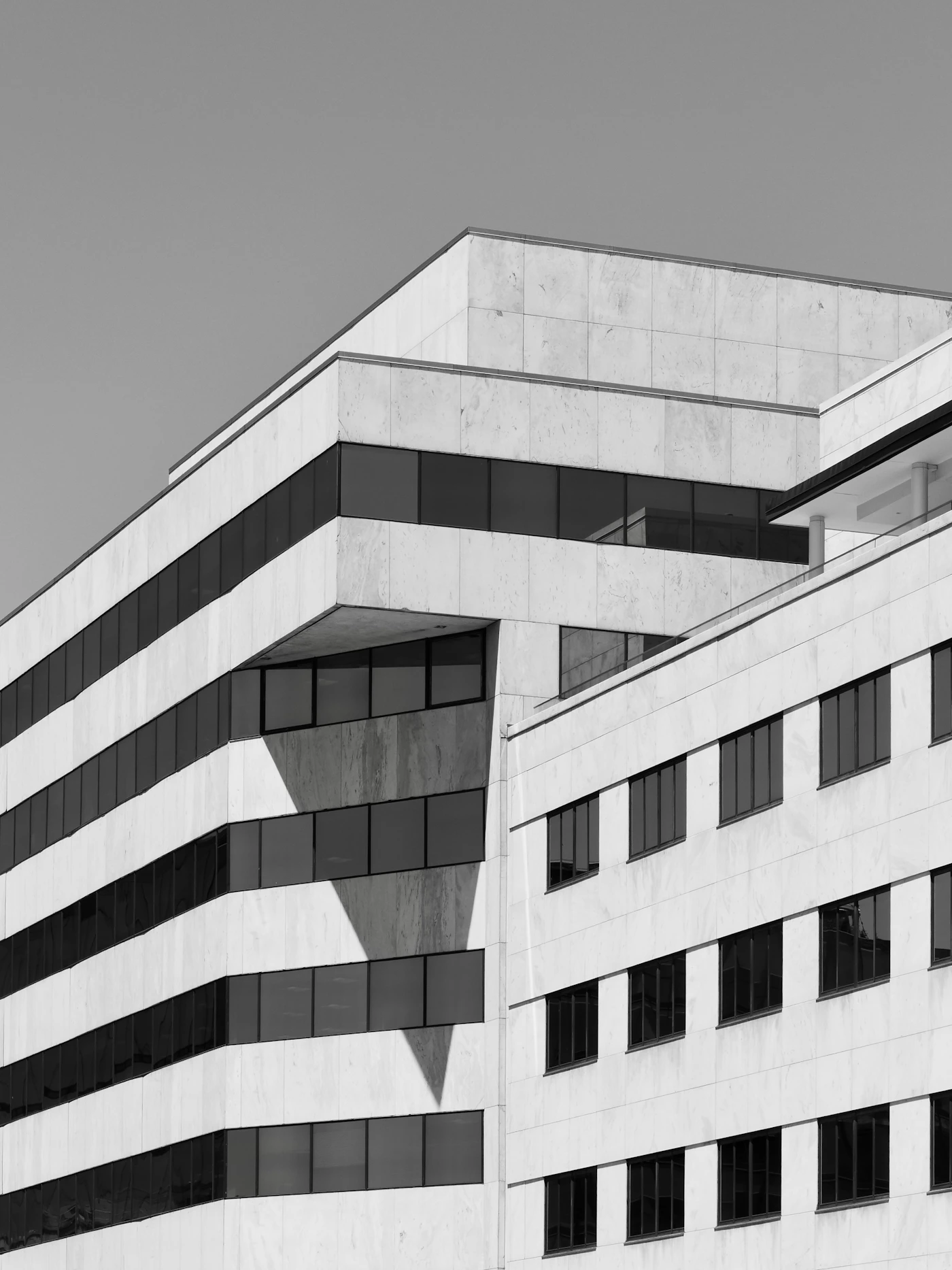 Institutional modern office architecture