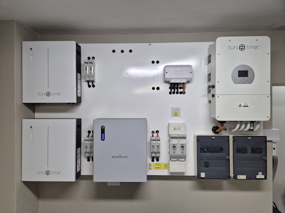 Bateria solar residencial para armazenamento de energia
