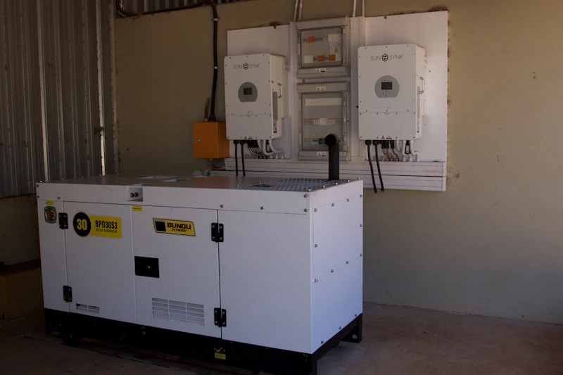 Whole-home standby generator installed by Precision Power in New York
