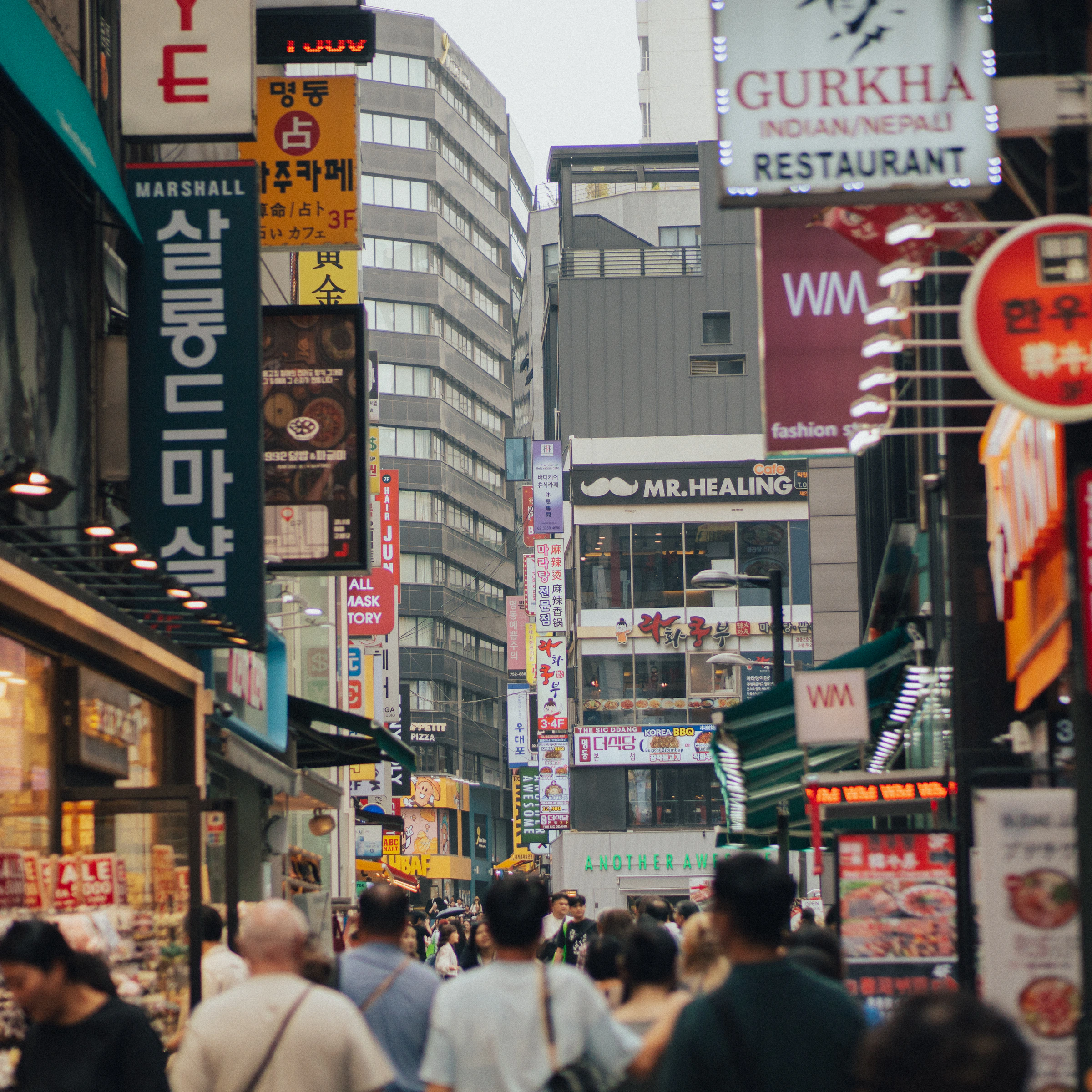 首爾明洞街景