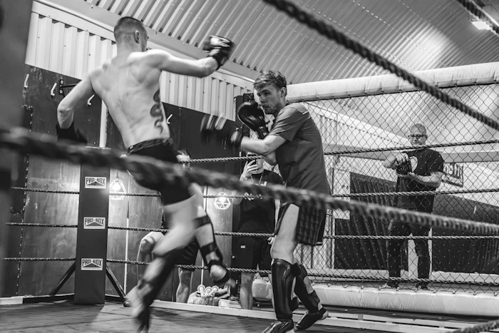 Sparring in the ring