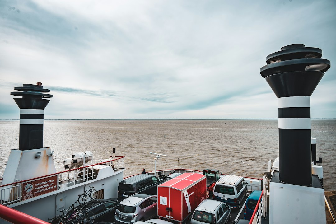 car ferry deck