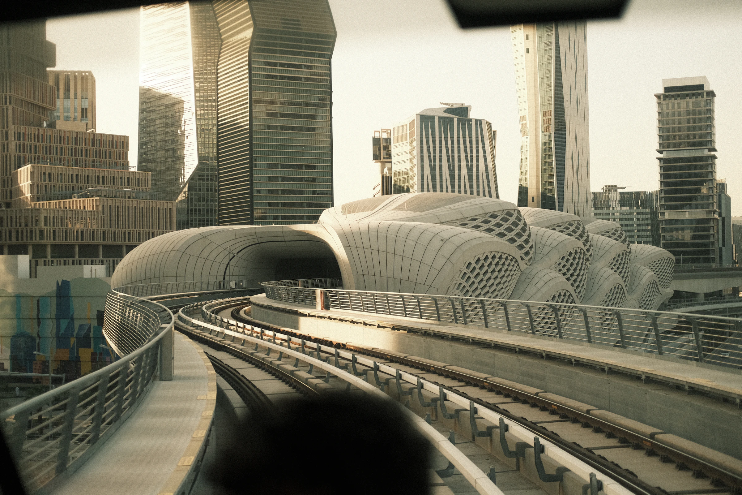 Contemporary architecture in Riyadh, Saudi Arabia