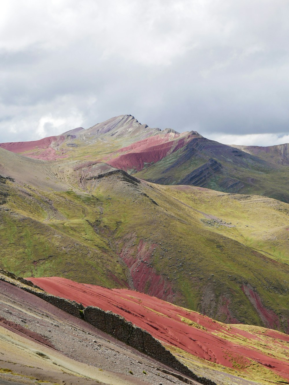 Pallcoyo · montanhas coloridas