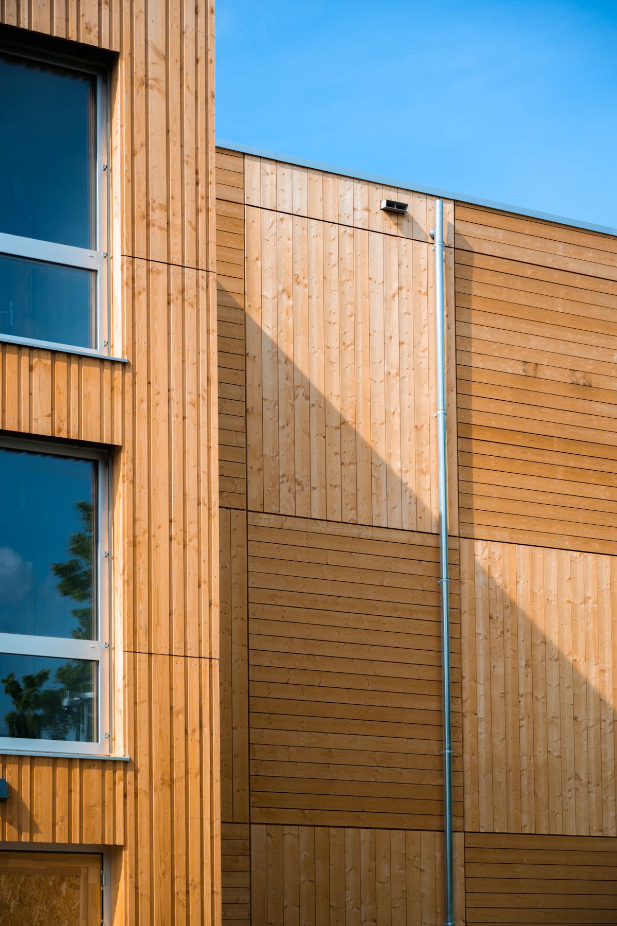 Garden fence in WPC panels