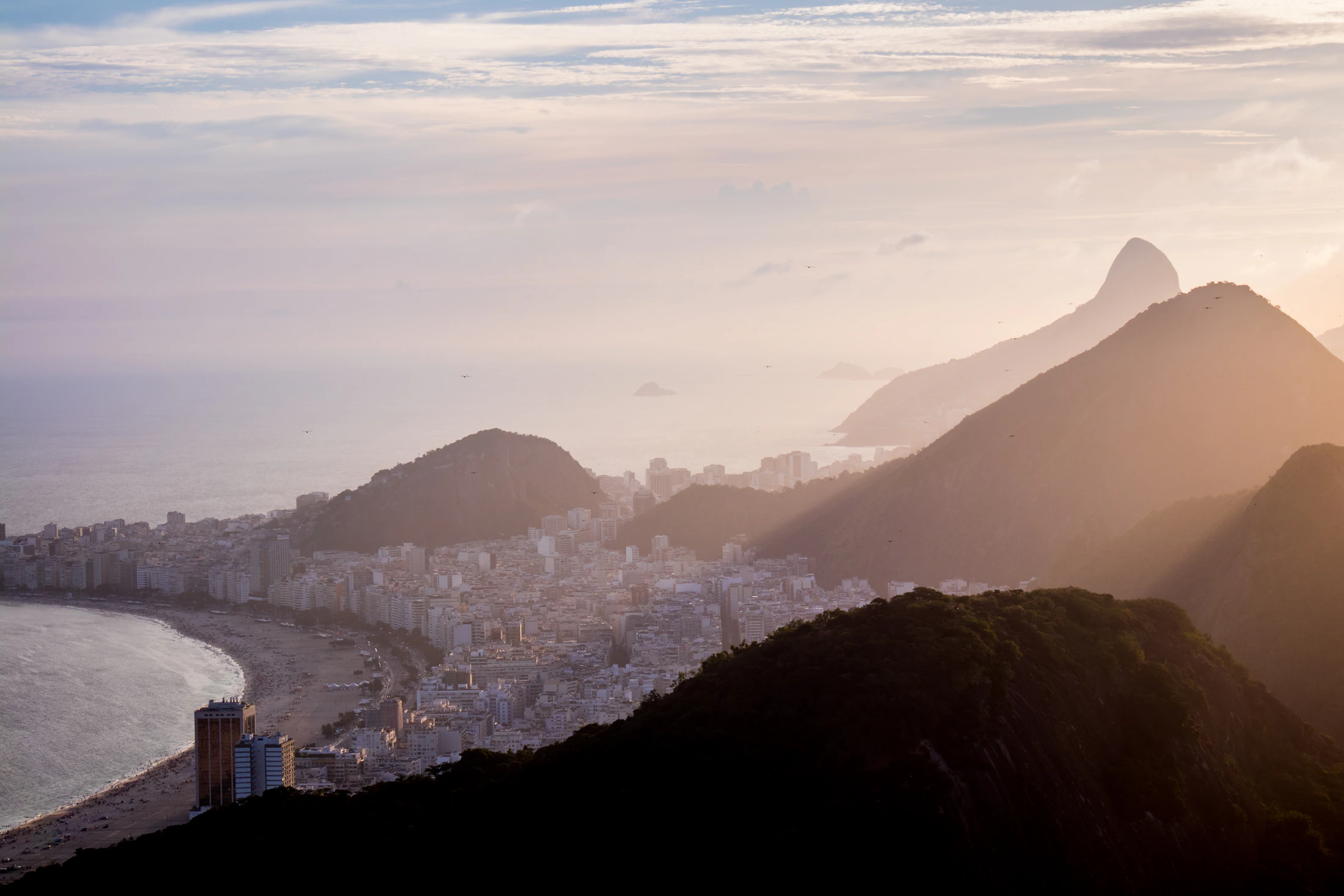Vista aérea do Rio de Janeiro