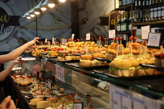 Pinchos en la barra