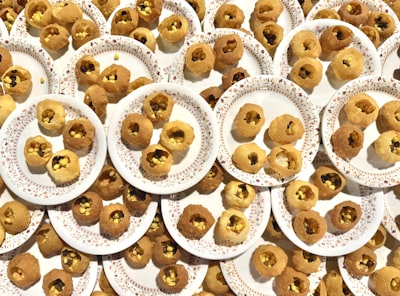 Crispy fuchka shells with filling