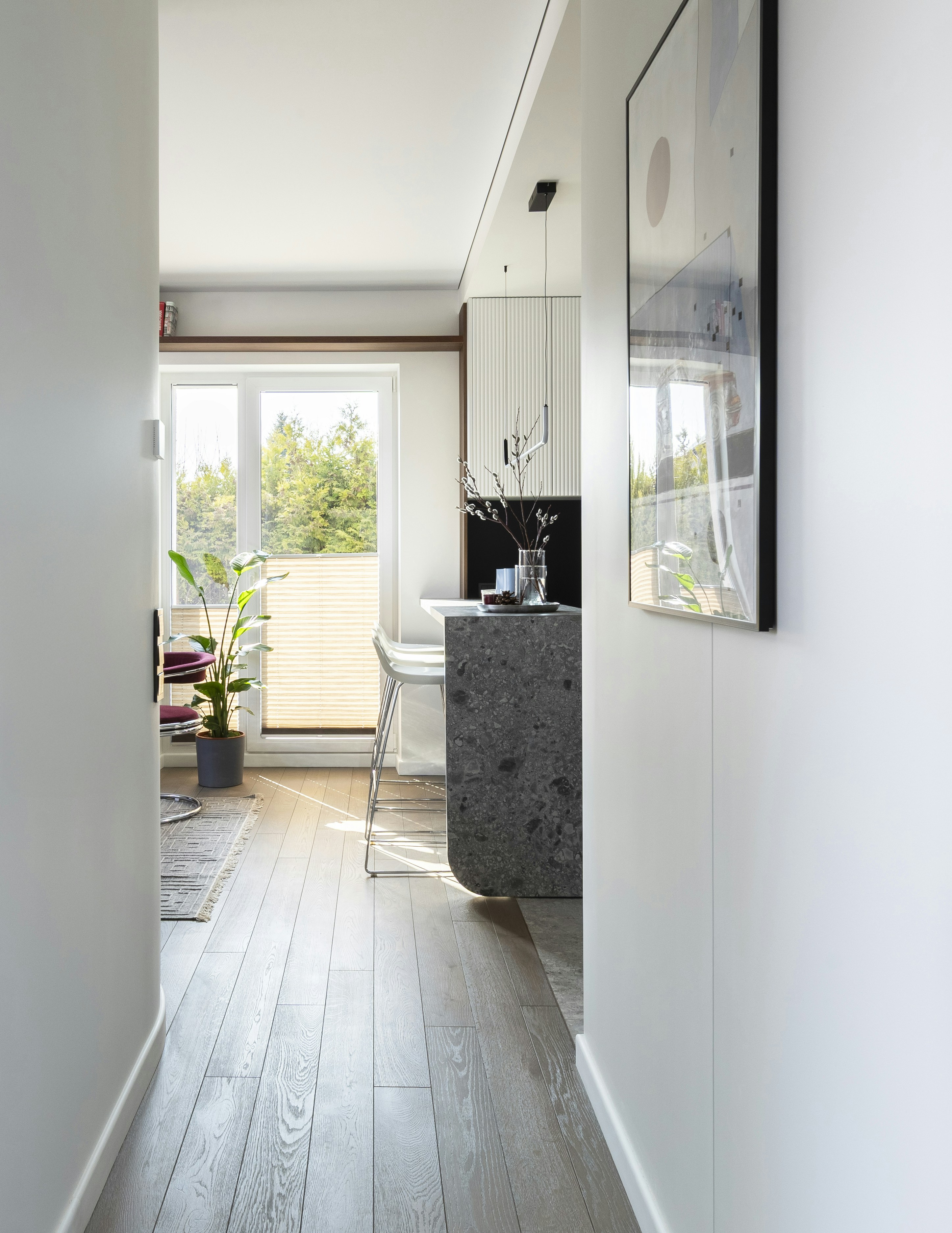 white small kitchen interior, wallpaper, White Small Kitchen Decorating Tips to Maximize Space 2
