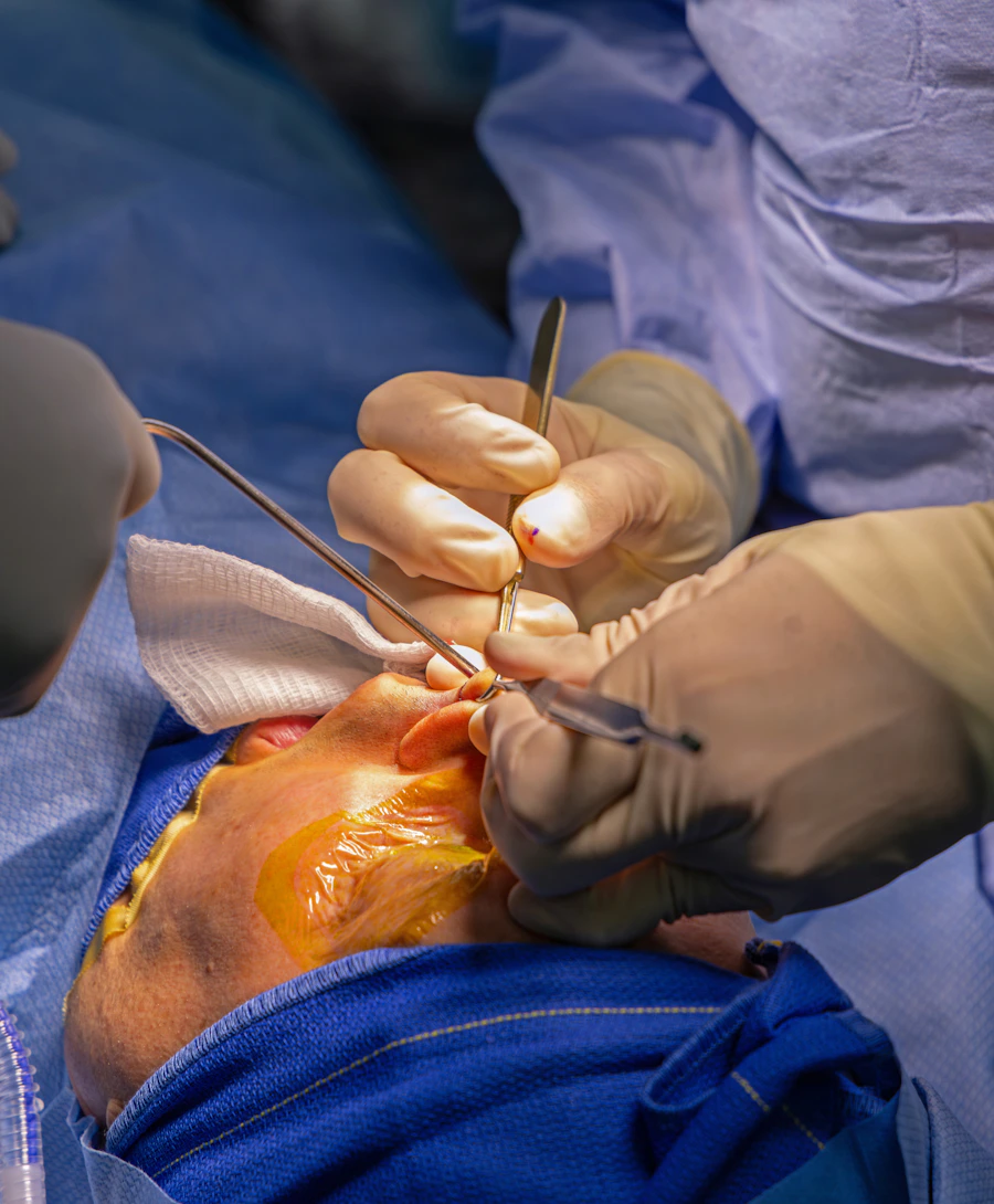 Jaw and facial surgery consultation