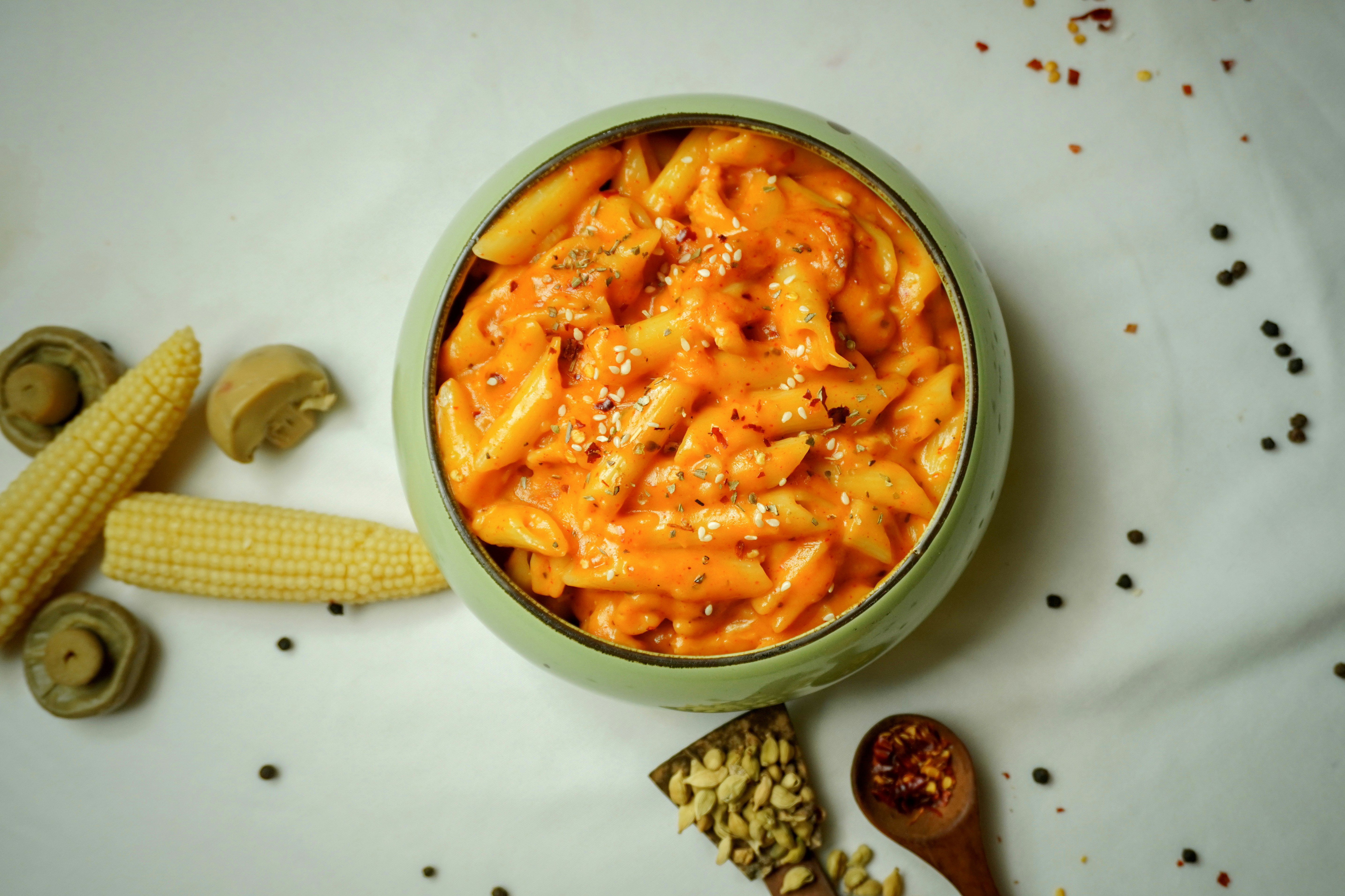 Penne mit Tomatensauce