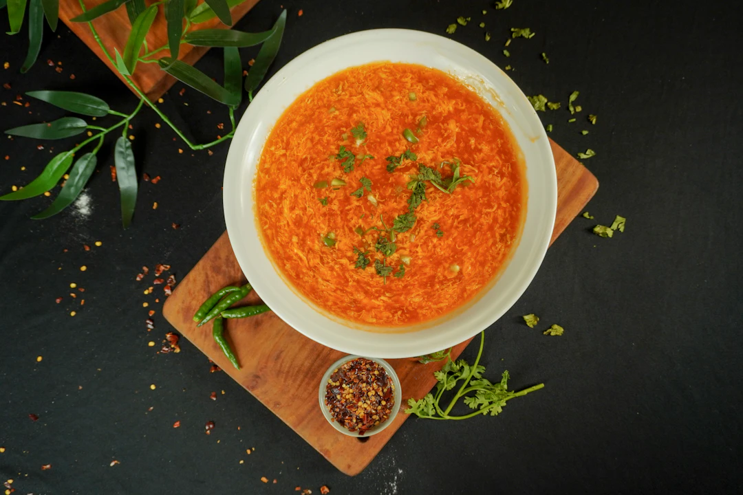 Canh cà chua trứng