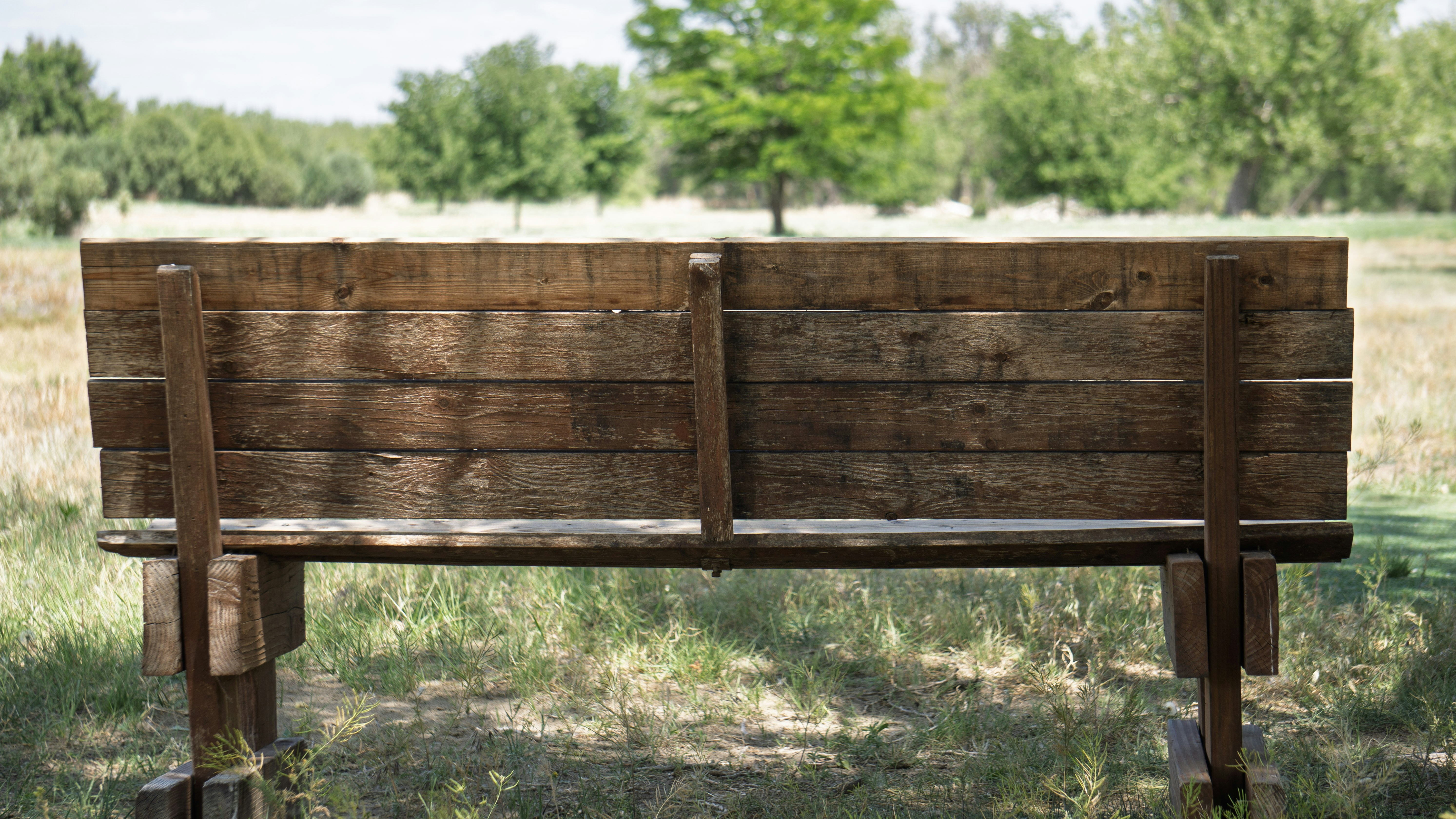 Rustic Oak Garden Bench thumbnail image