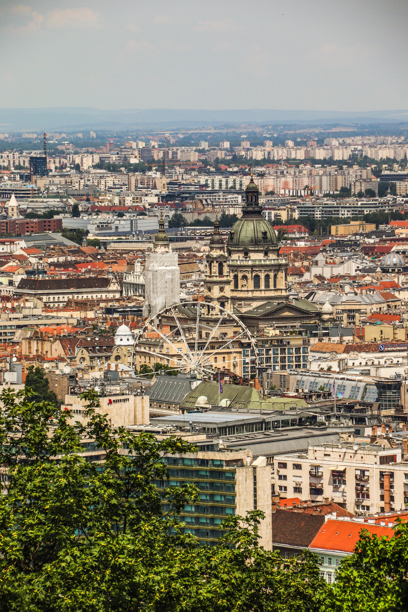 IPTV Europe service overlooking a European city skyline