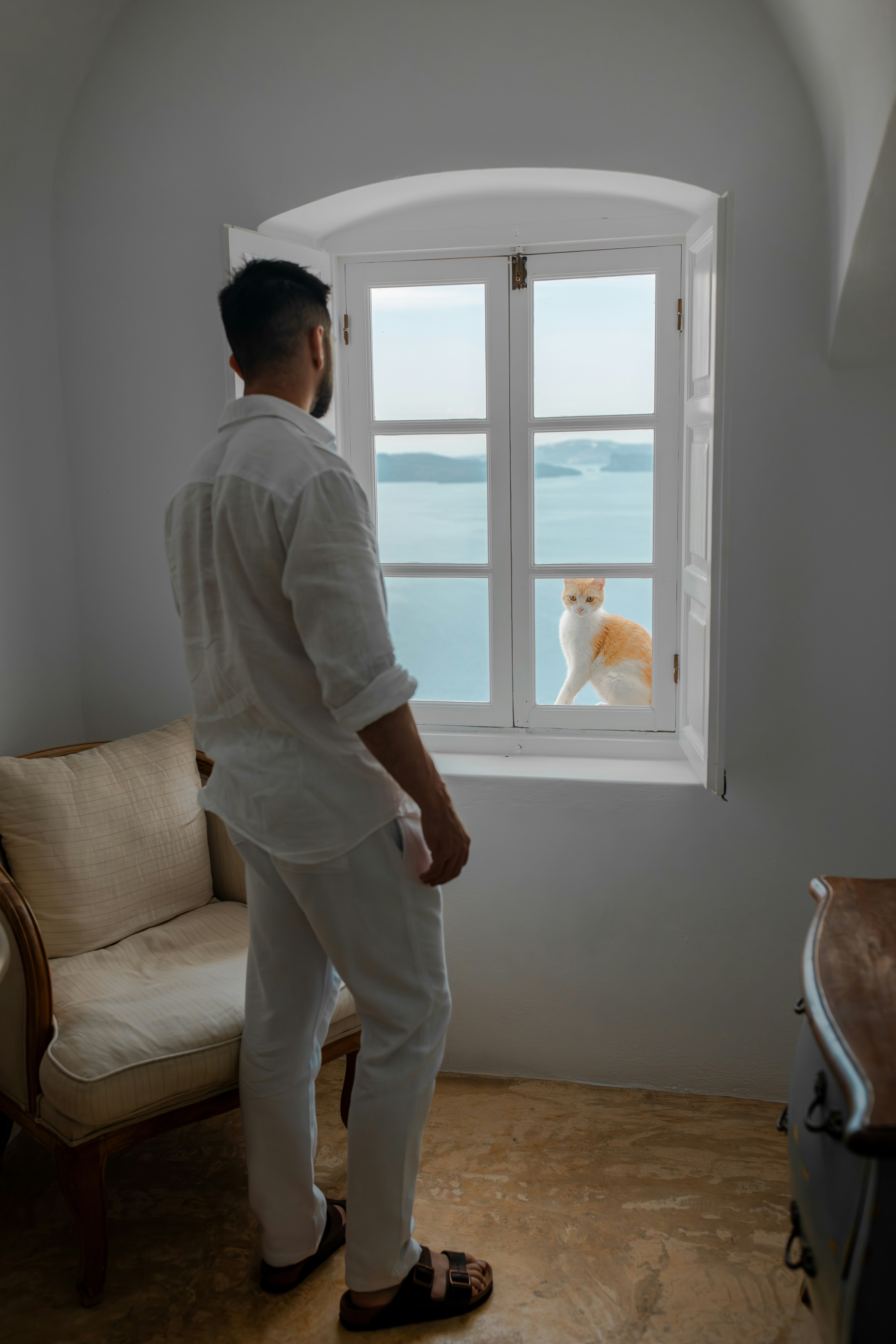 Tailored Linen Trousers
