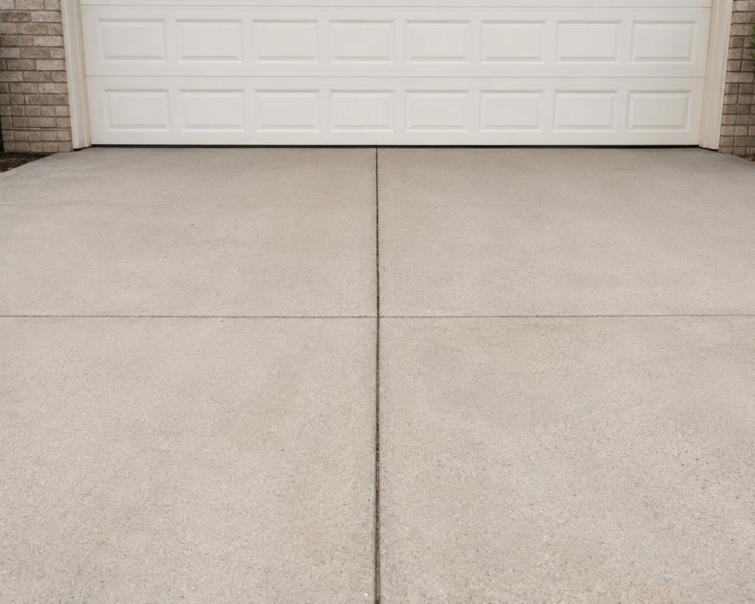 Concrete pour driveway