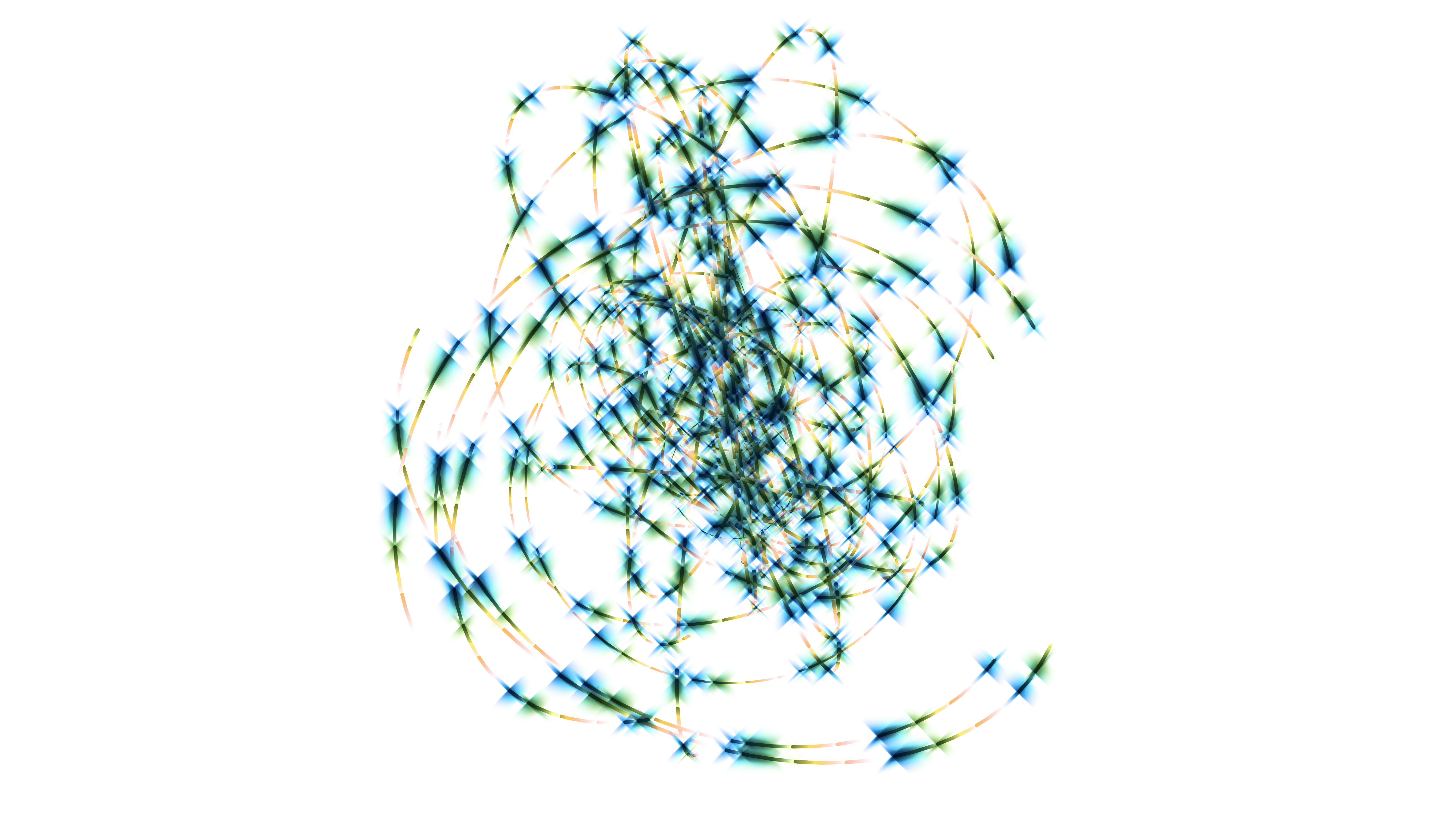 Visualizzazione astratta di un processo di diffusione