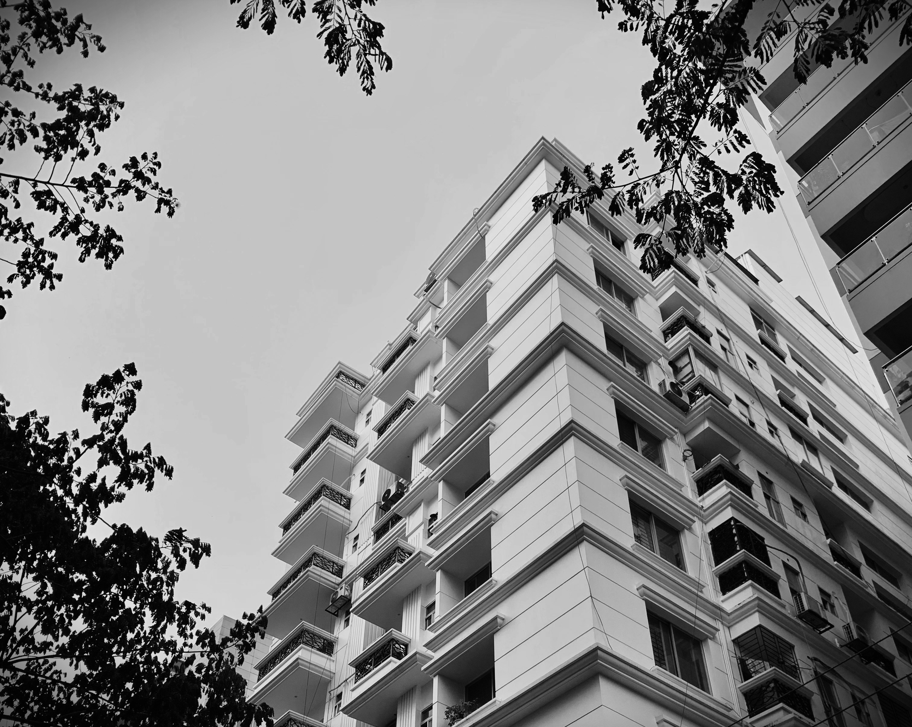 Professionelle Kameraausrüstung für Architekturfotografie
