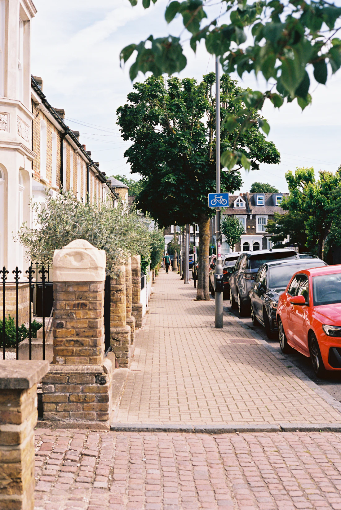 Residential street representing neighbourhood housing across Trafford