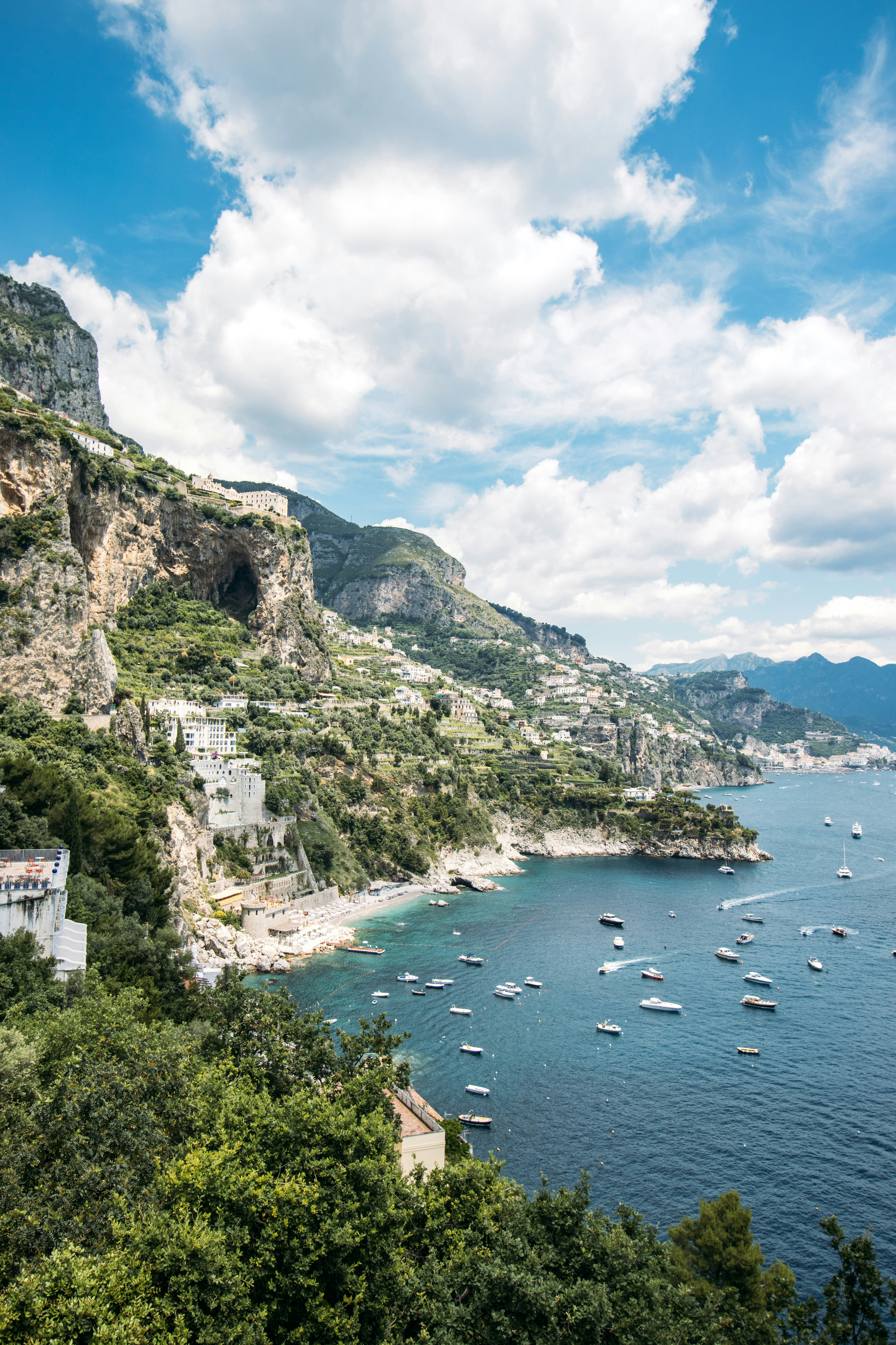 Scenic views of Southern Italy