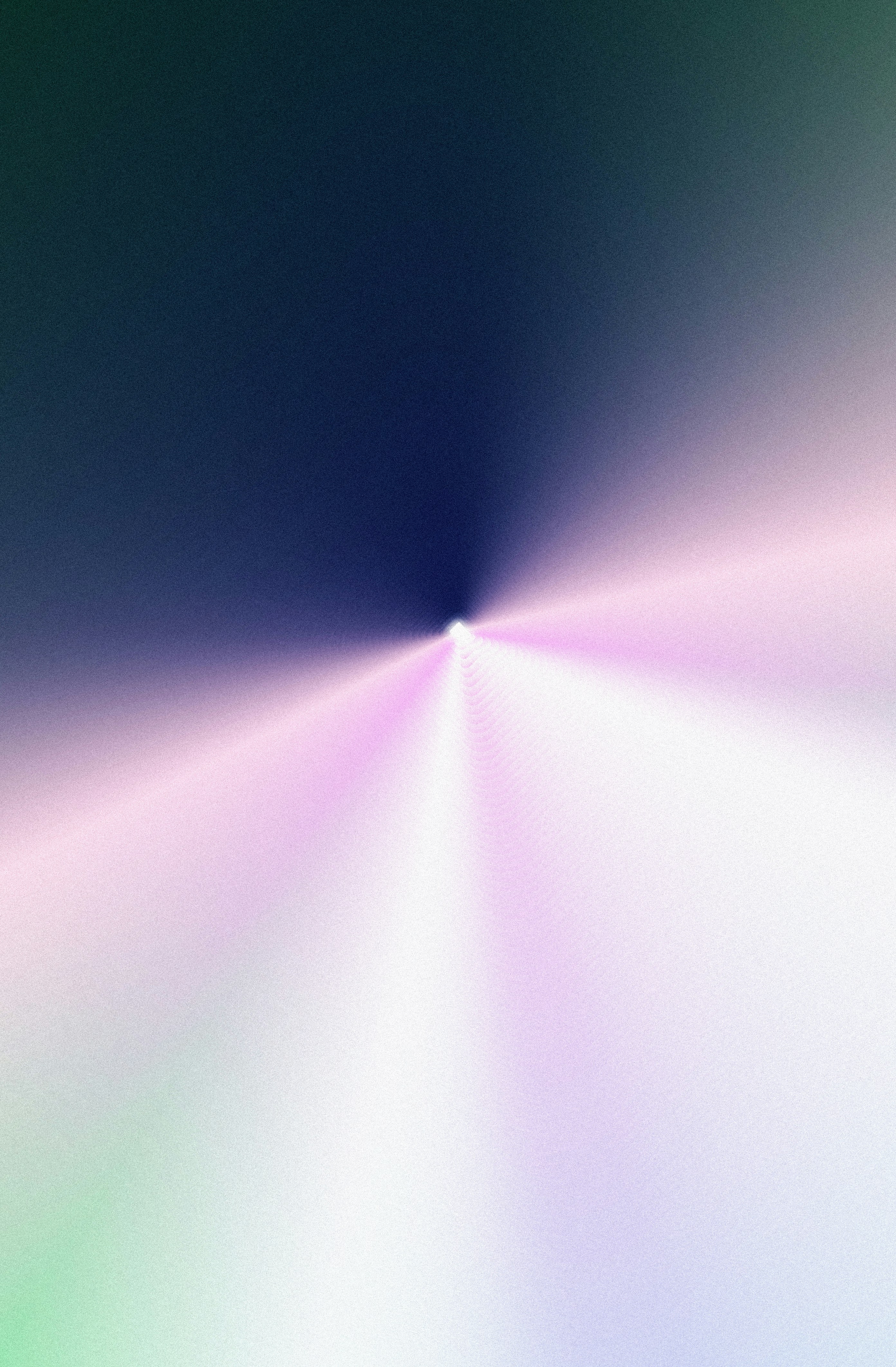 Raggi di luce colorati e astratti che irradiano da un punto centrale.