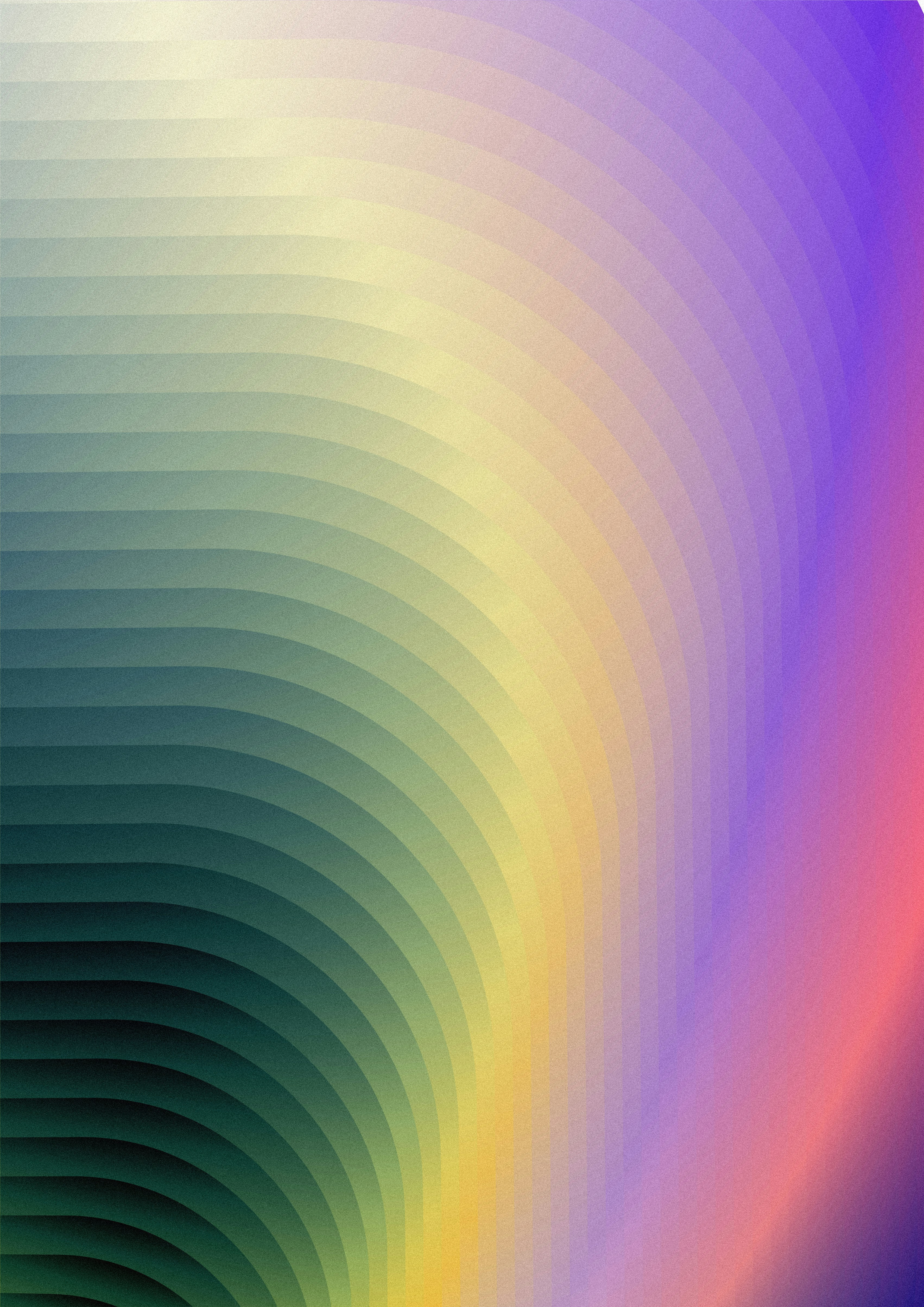 Gradiente curvo e vibrante con texture a scanale
