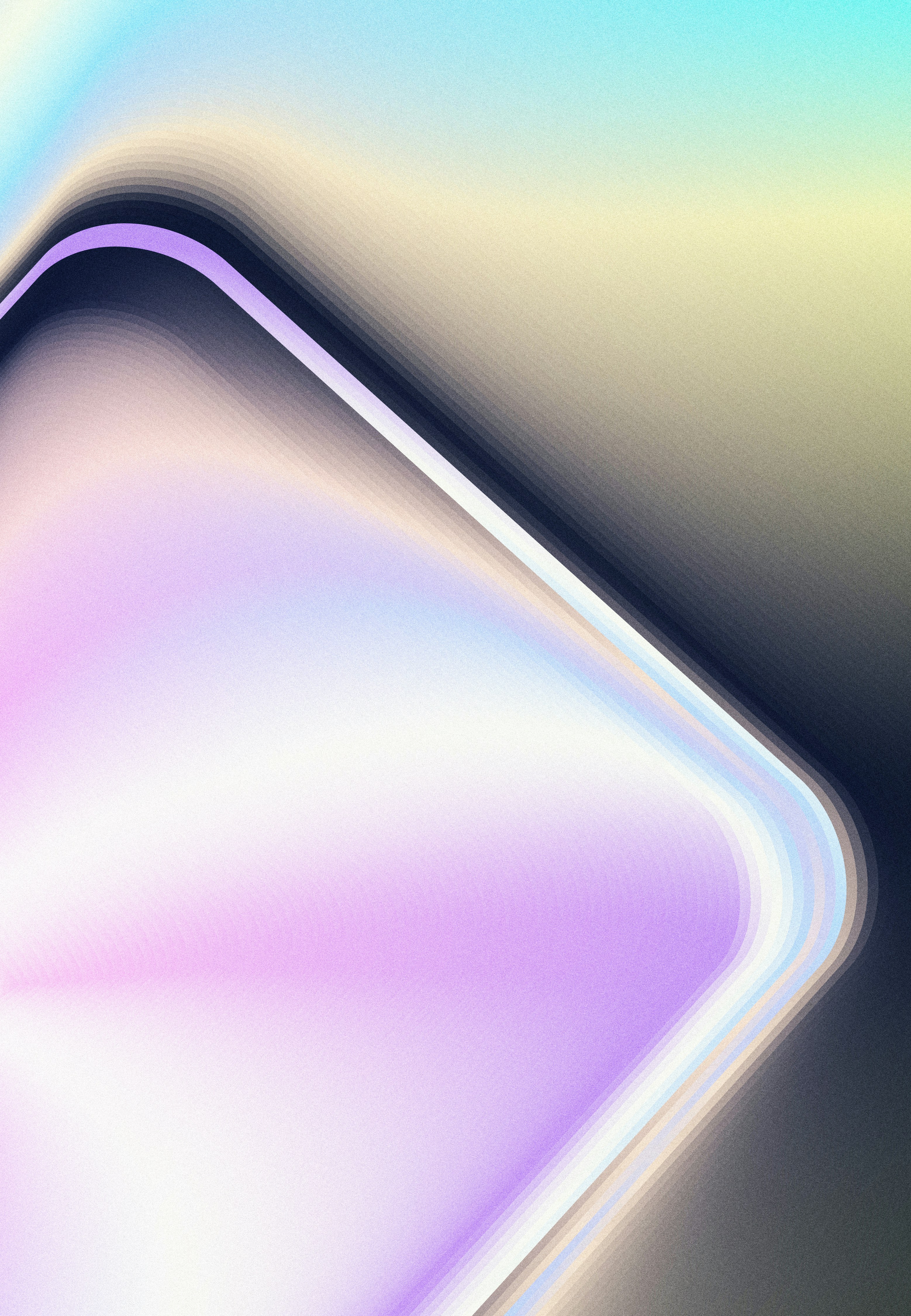 Sfondo astratto e colorato con sfumi fluidi viola, blu e giallo.