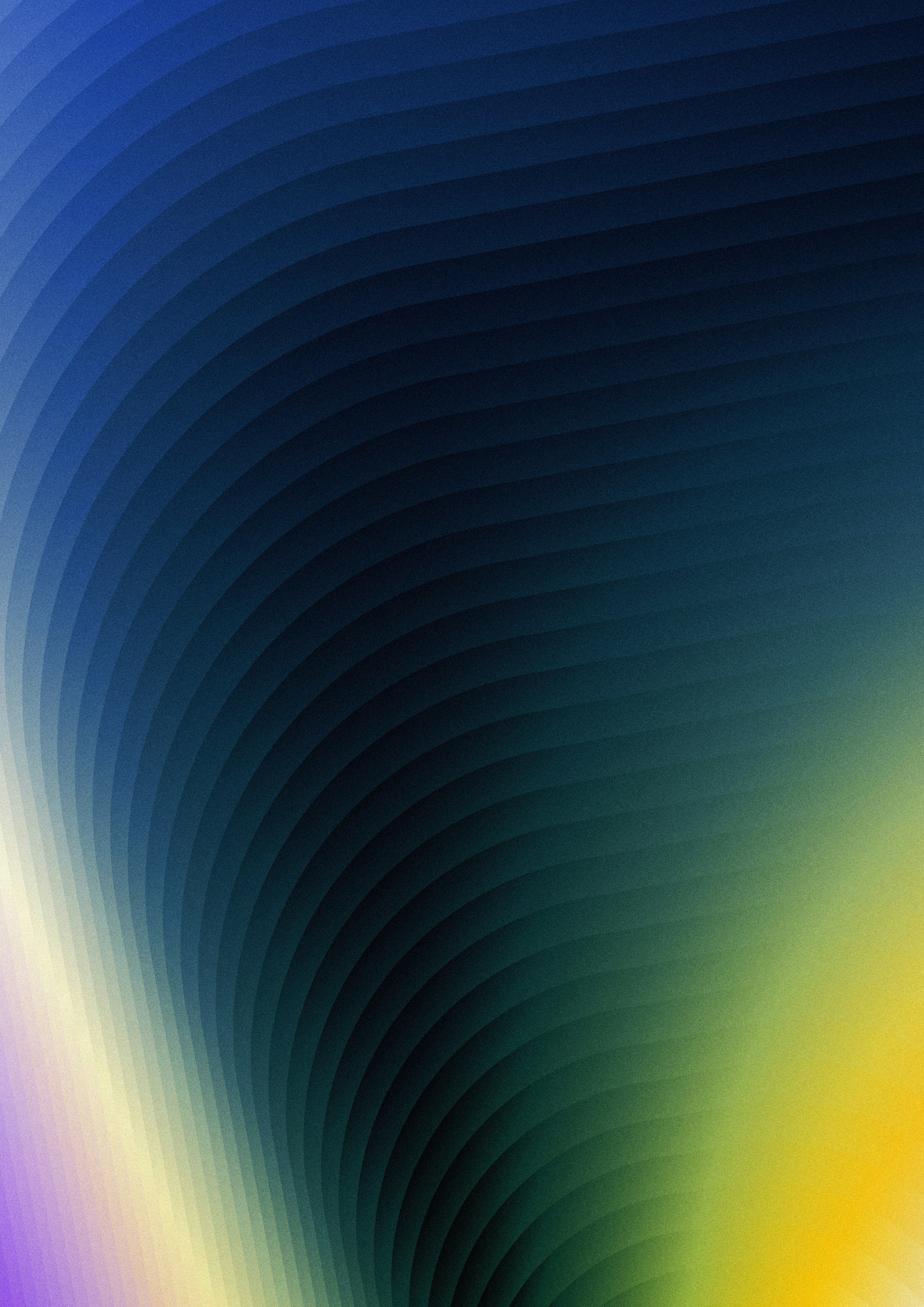 Gradiente astratto e colorato con motivi ondulati e texturizzati.