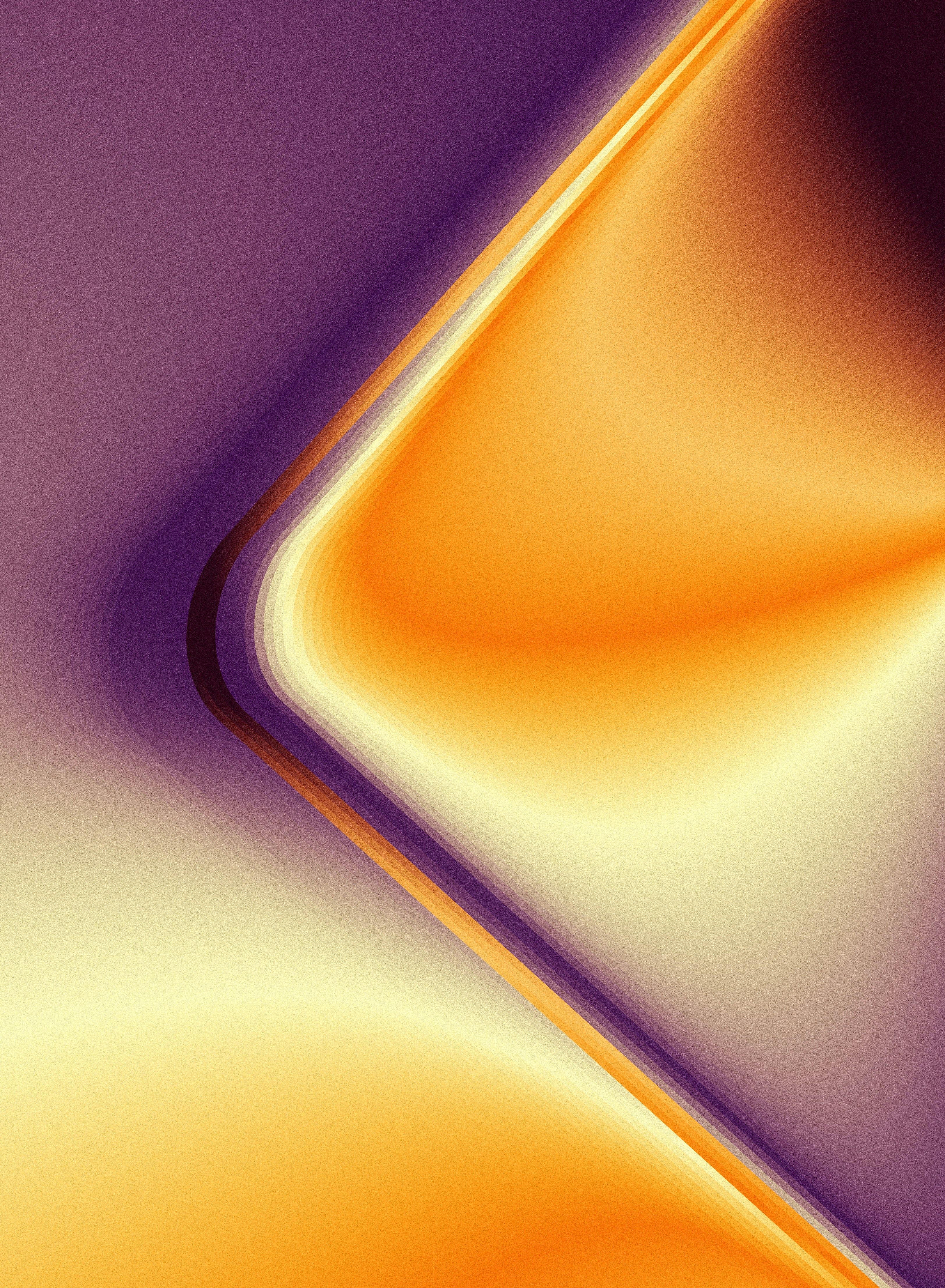Sfondo astratto con sfumatura arancione, gialla e viola fluente.