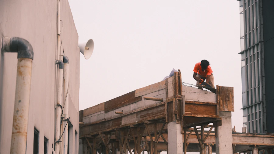 Industrial construction and maintenance project