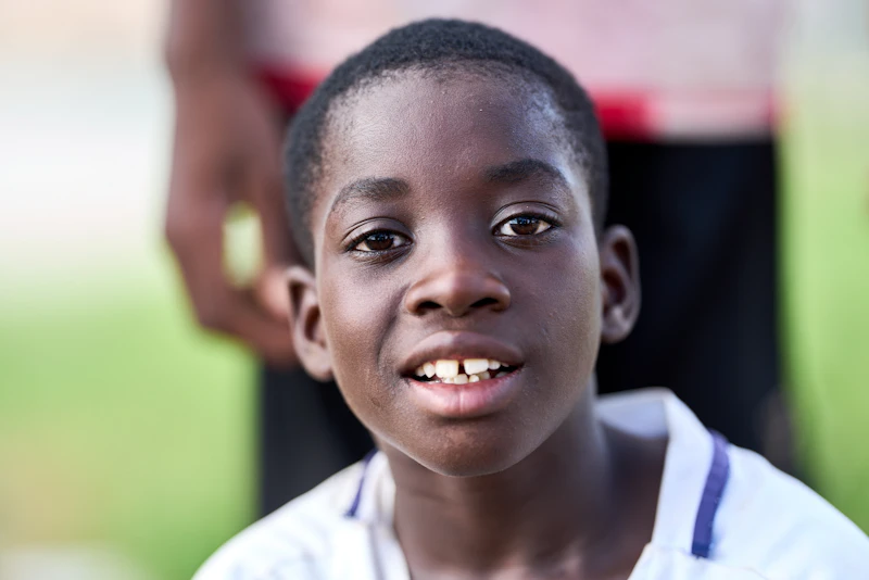 Smiling young boy