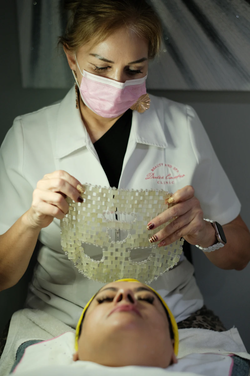 Luxury facial treatment at Lumière Clinic