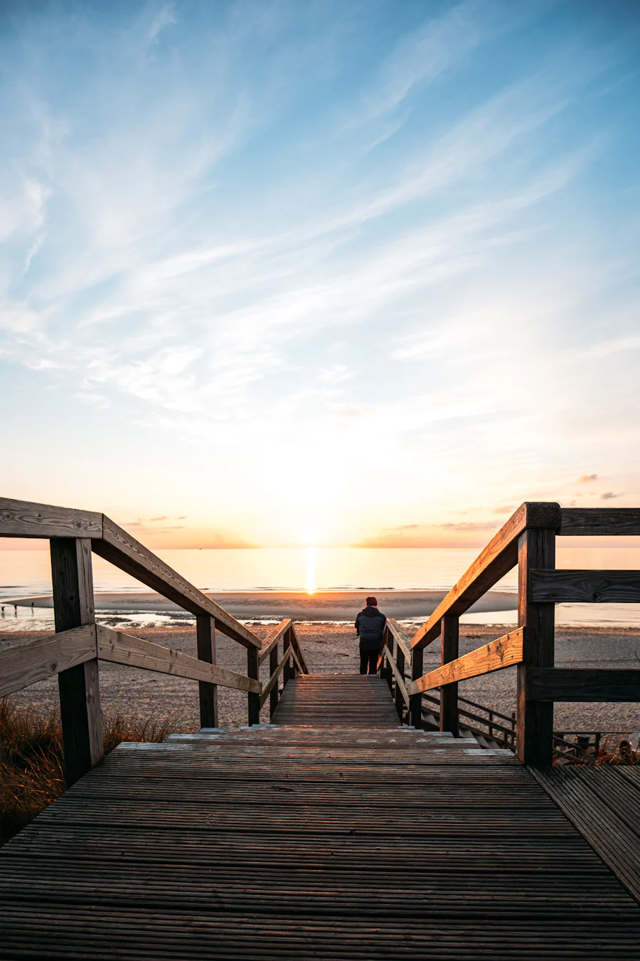 Sunset on a Gulf beach