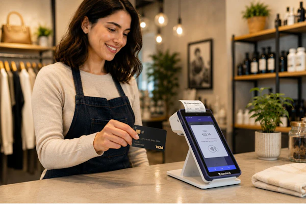 Newland N950 Android handheld POS terminal