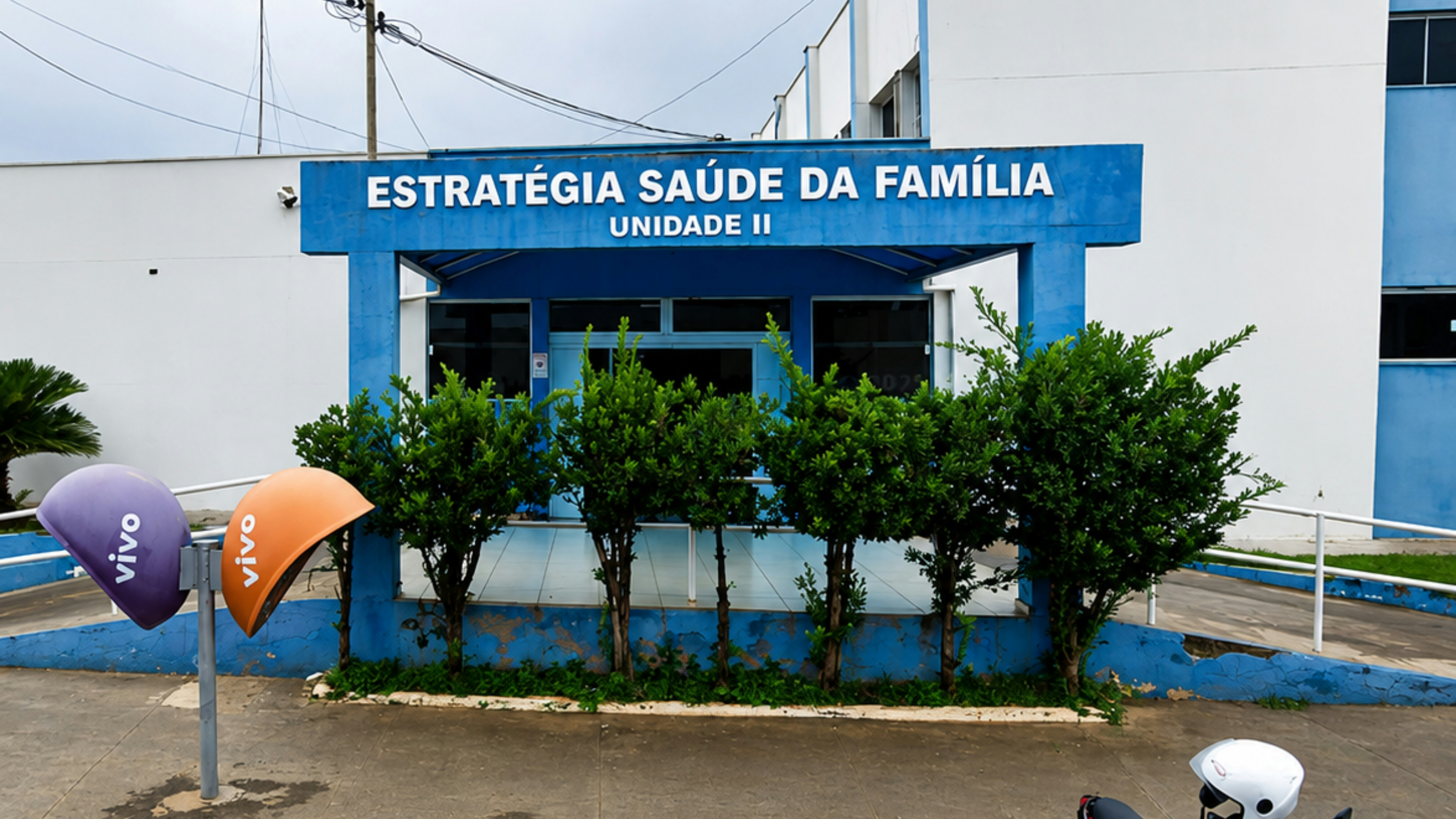Unidade de Saúde em Urânia.