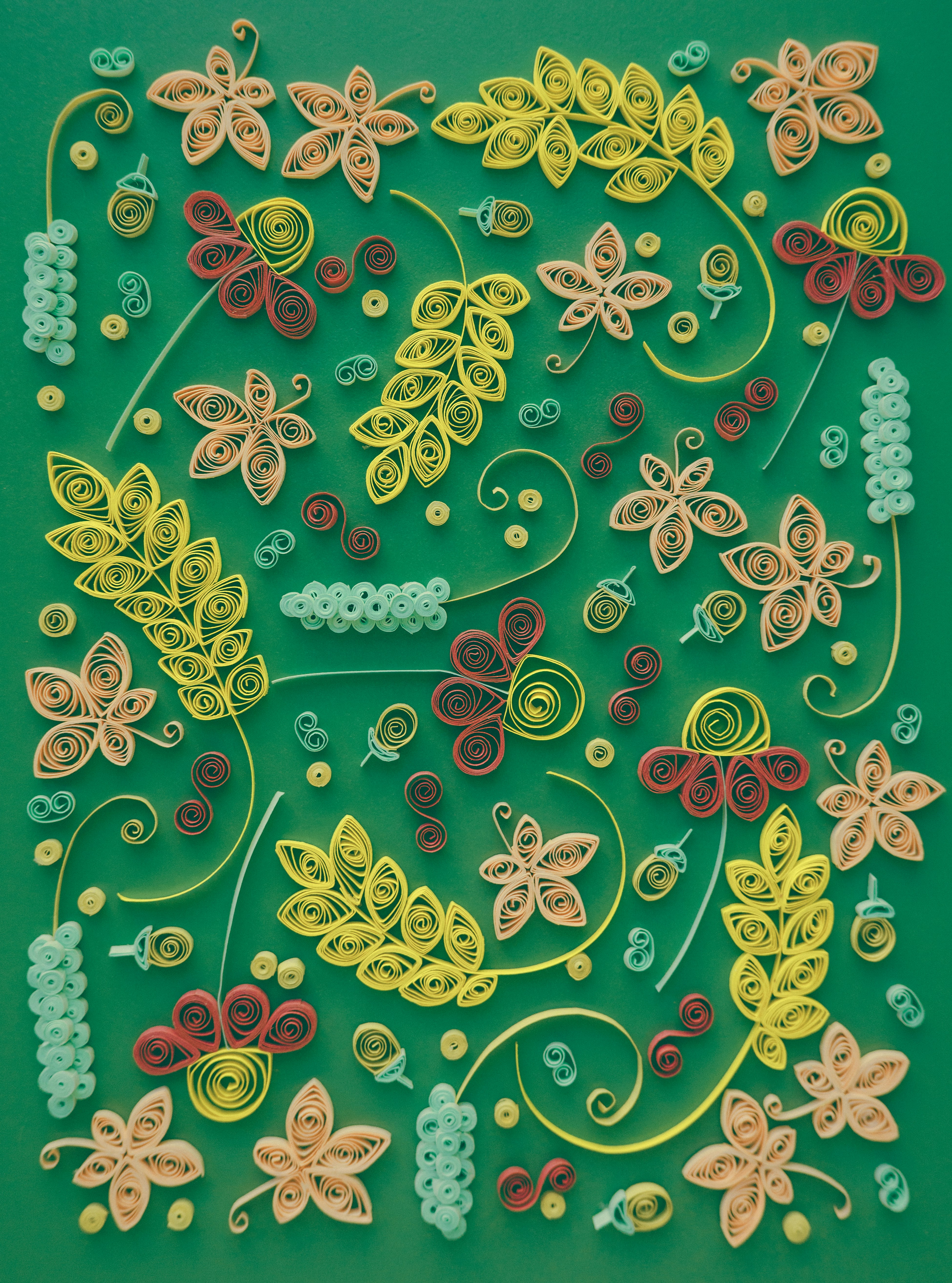 Quilling autumn