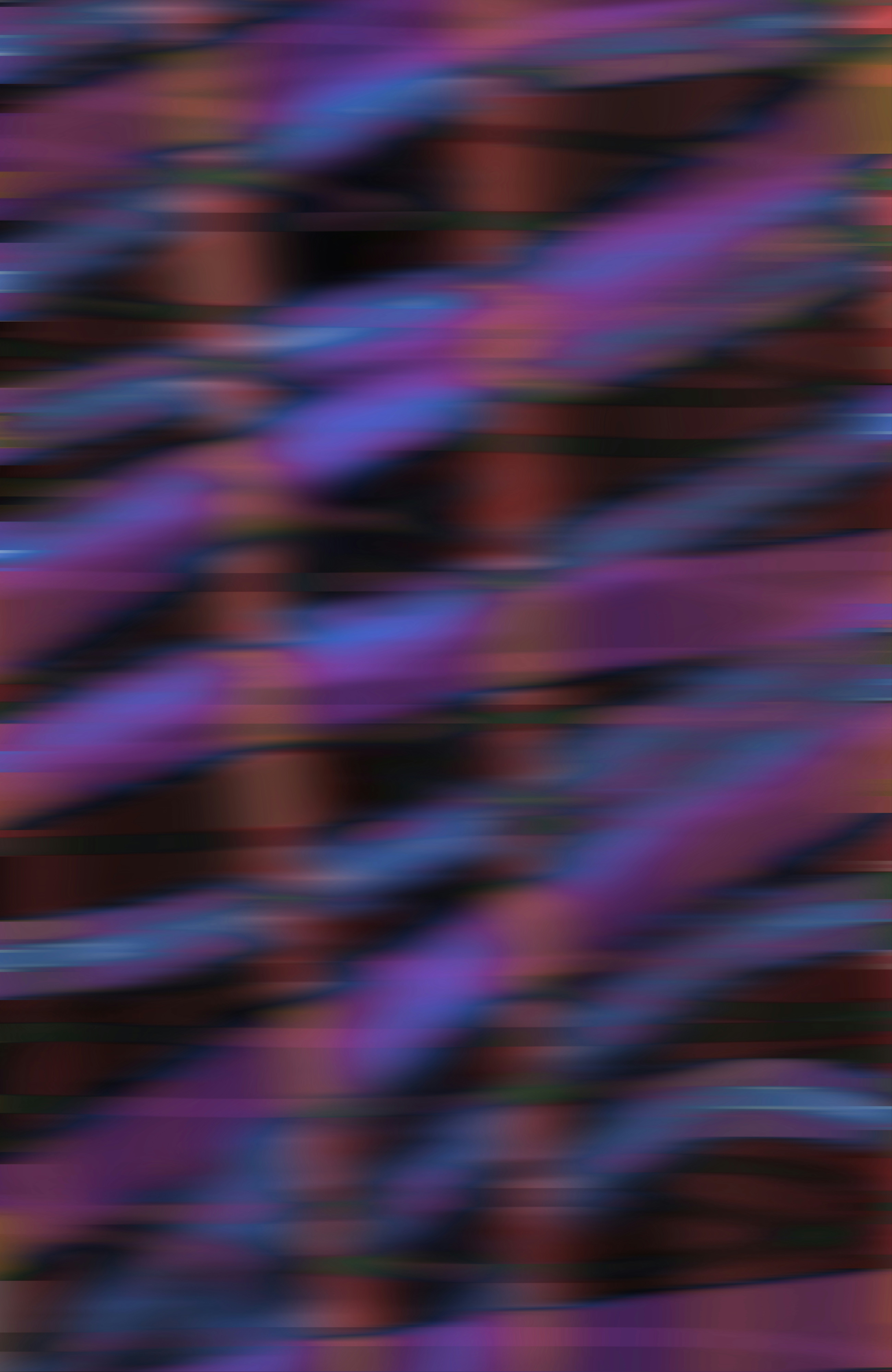 Abstrakter Hintergrund mit verschwommenen violetten und blauen welligen Linien