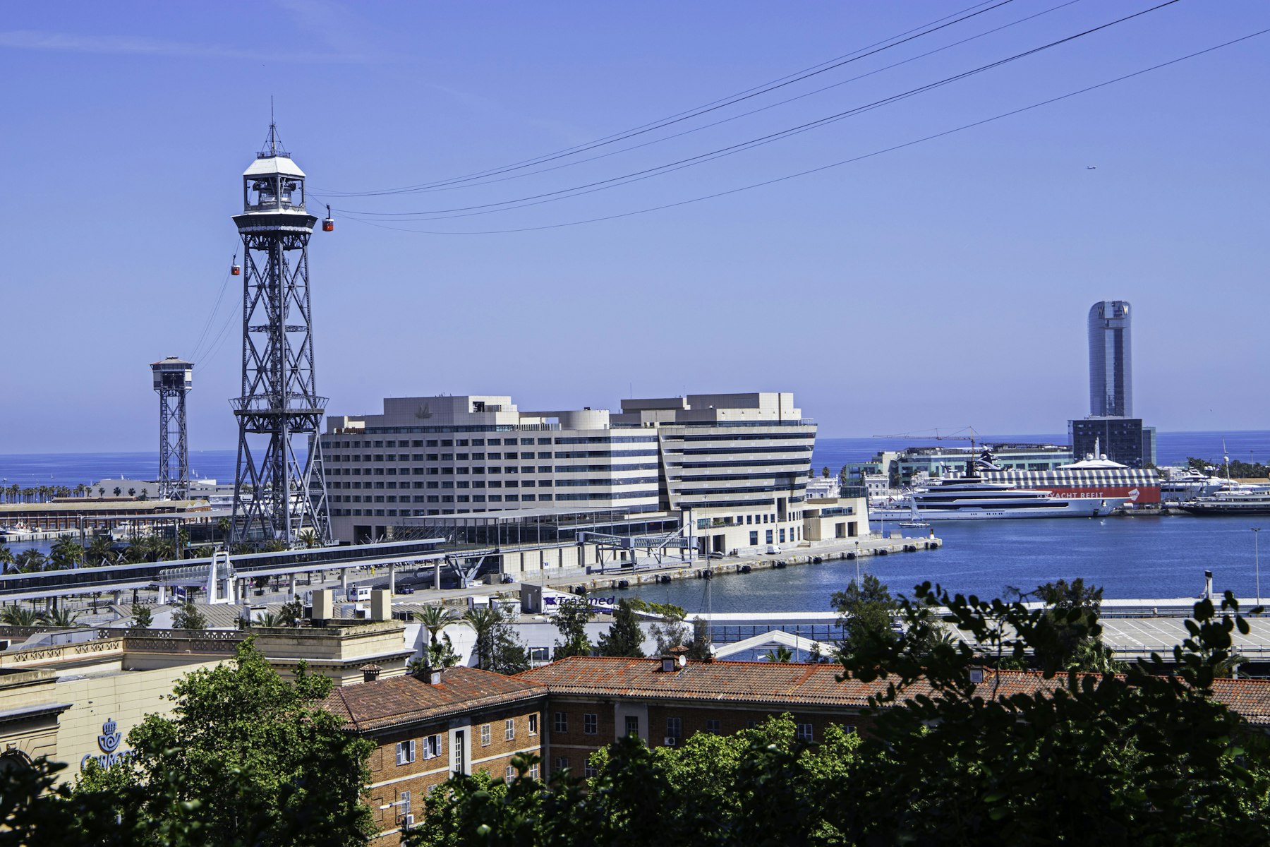 Port from Montjuïc