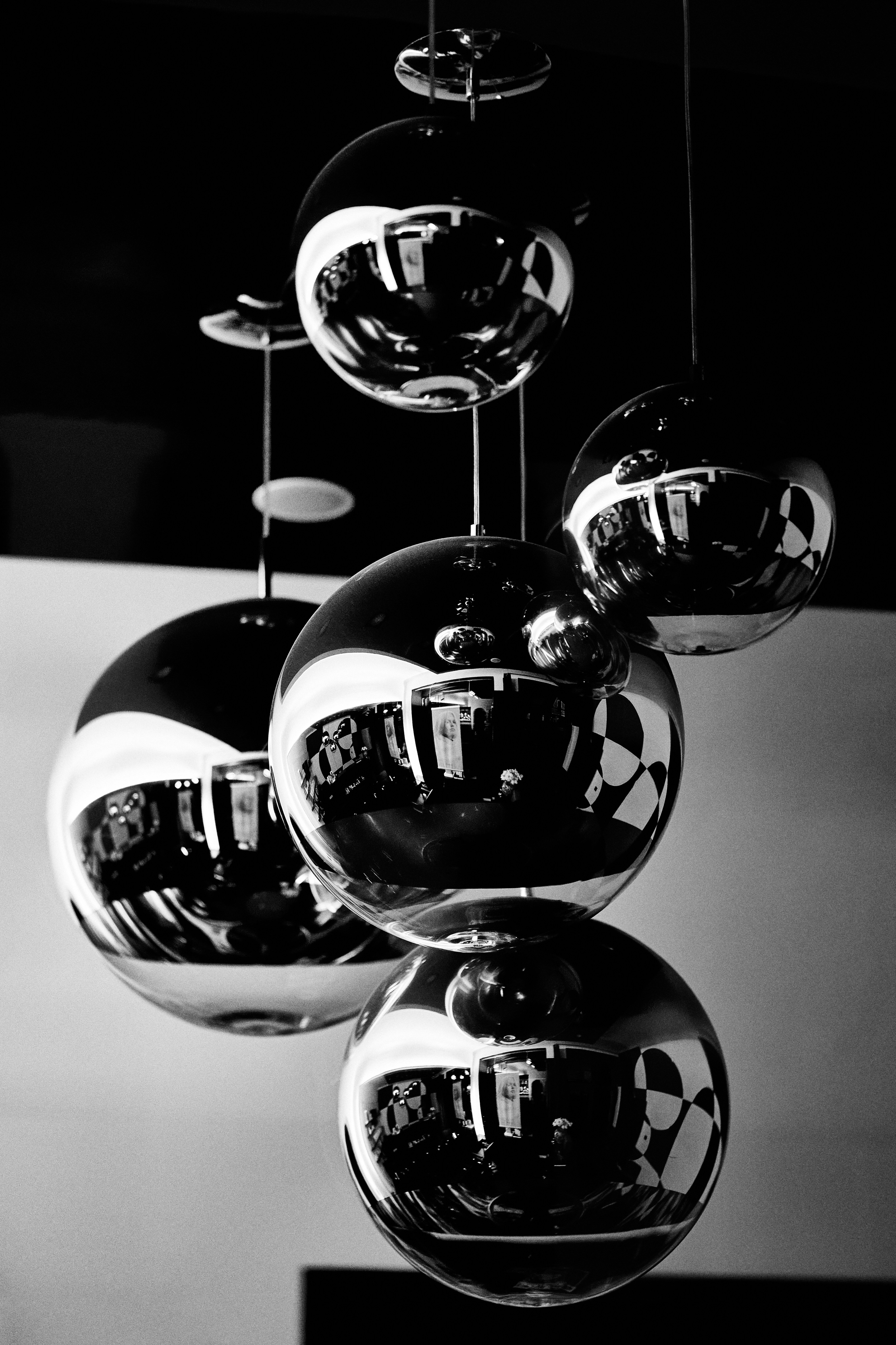 Sphere Cluster Pendants