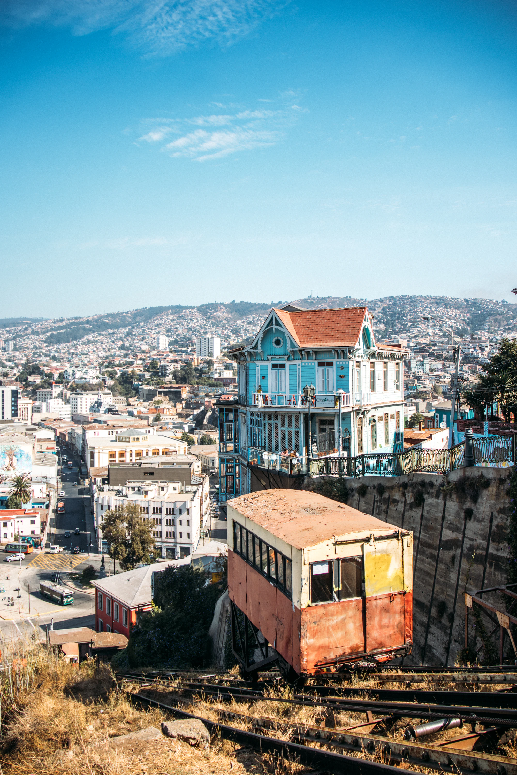 Funicular en Valparaíso