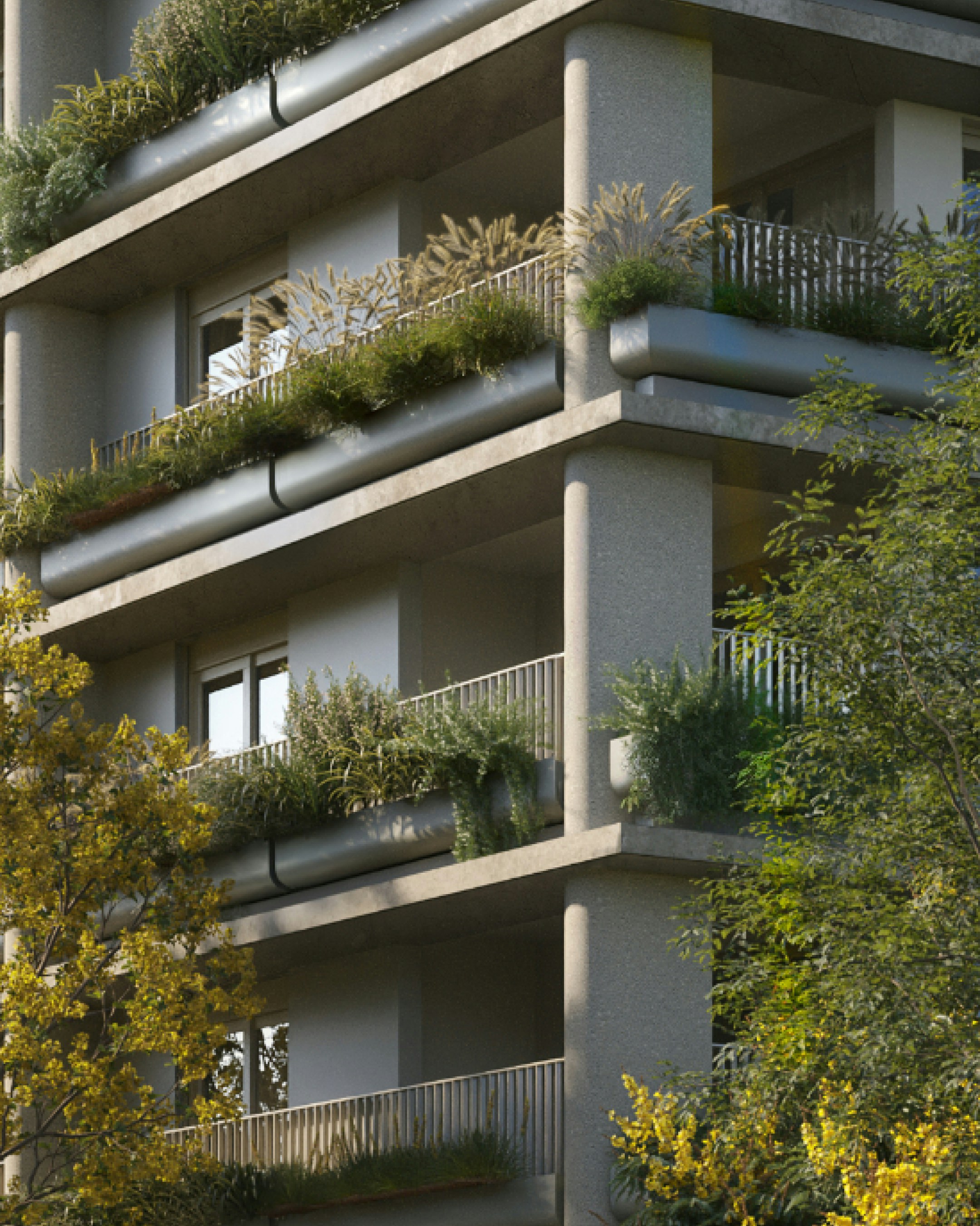 modern balcony garden plants, wallpaper, Design Balcony with Indoor Plants: The Ultimate Urban Guide 6
