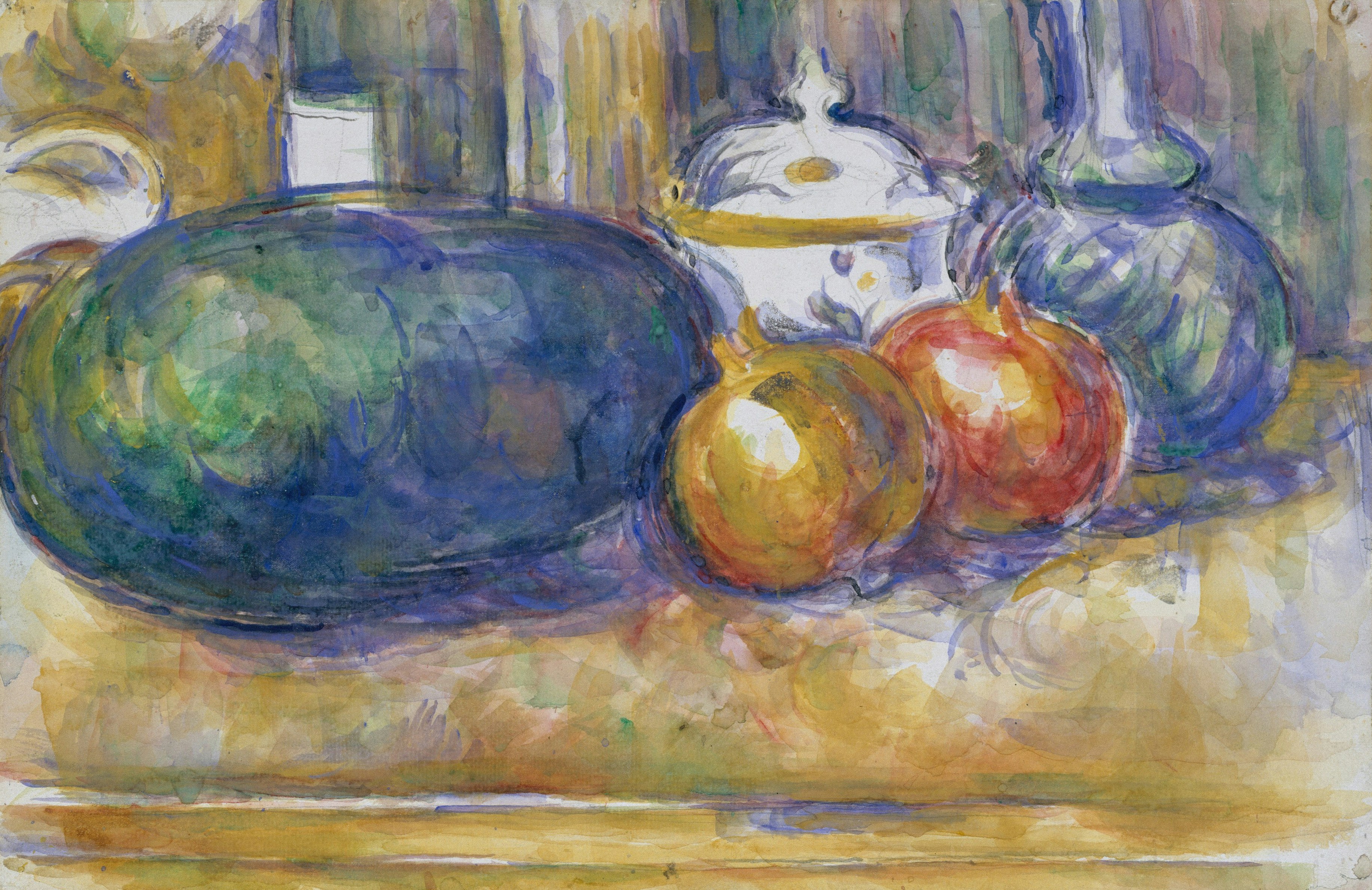 ceramic watercolor, wallpaper, Beginner Ceramic Crafts for Housewarming Gifts with Watercolor 5