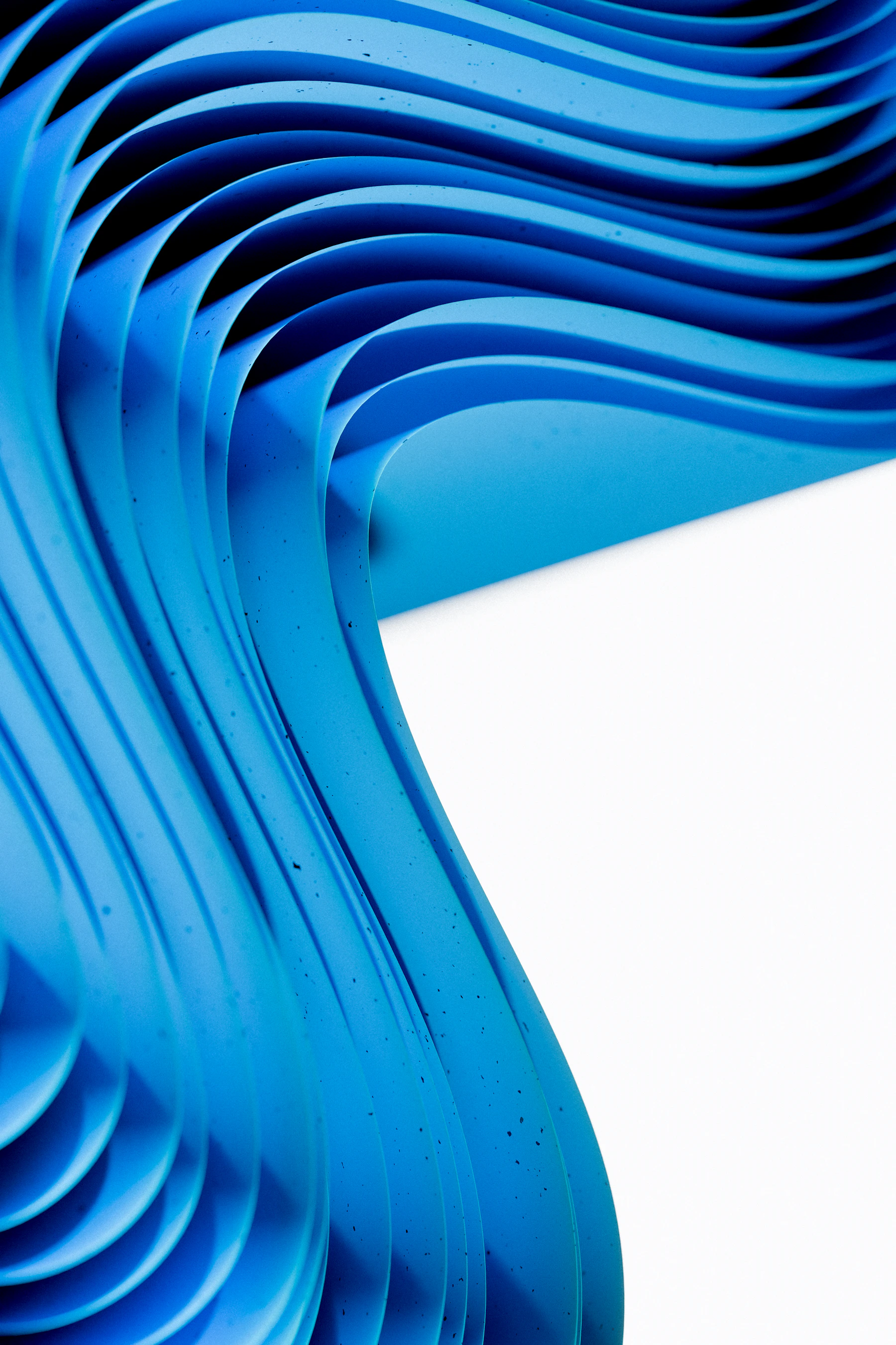 Surreal colorful abstract visual representing motion and immersive graphic design