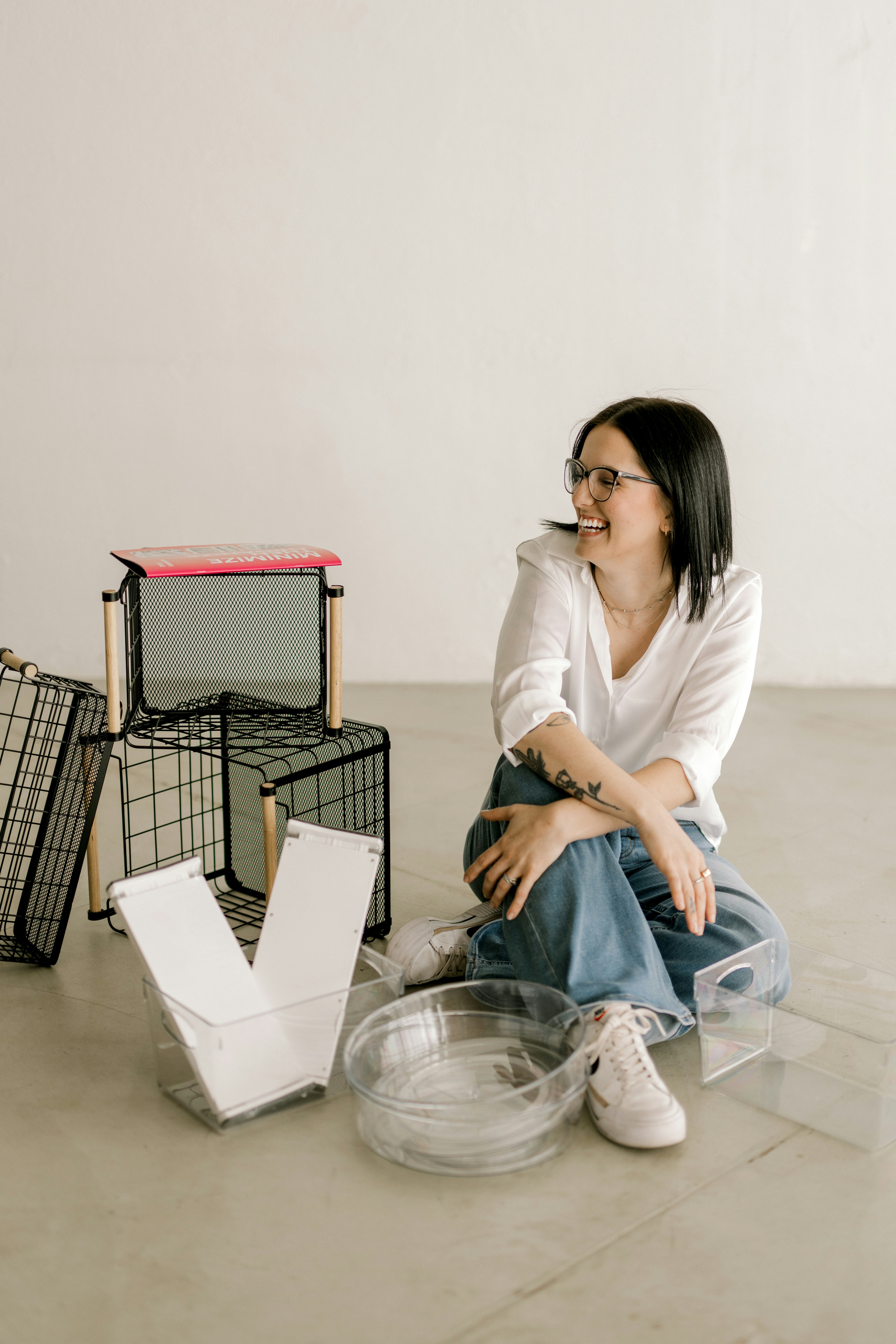 organizing family storage bins with simple household systems