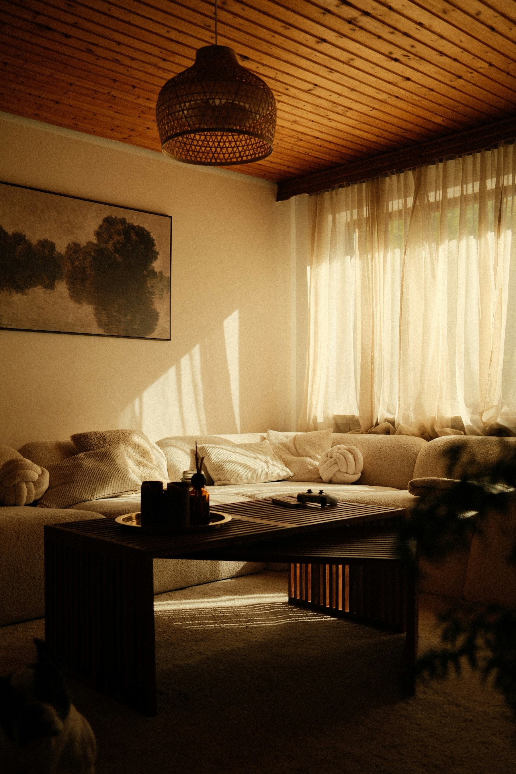 Salón luminoso