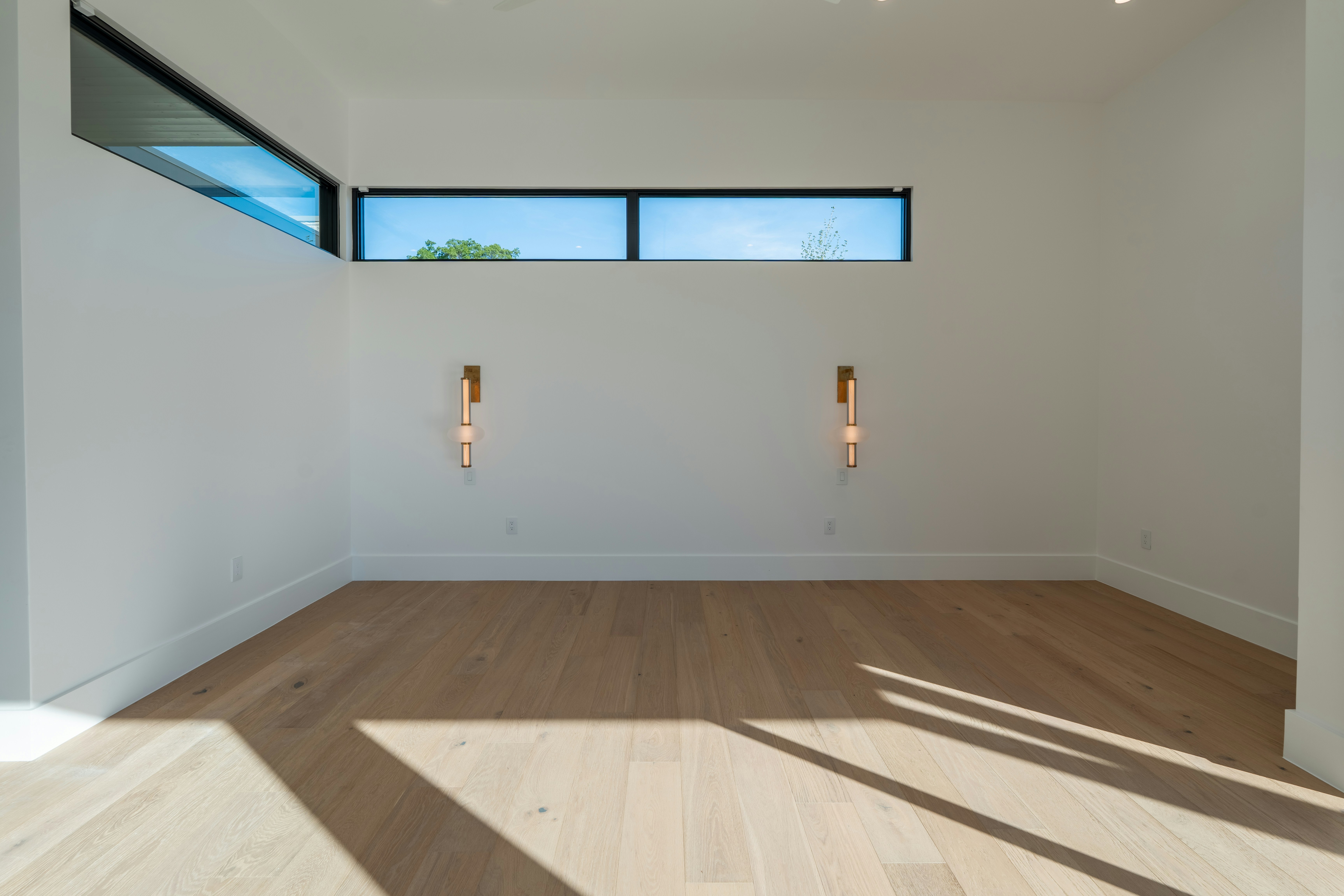 Habitación recién pintada